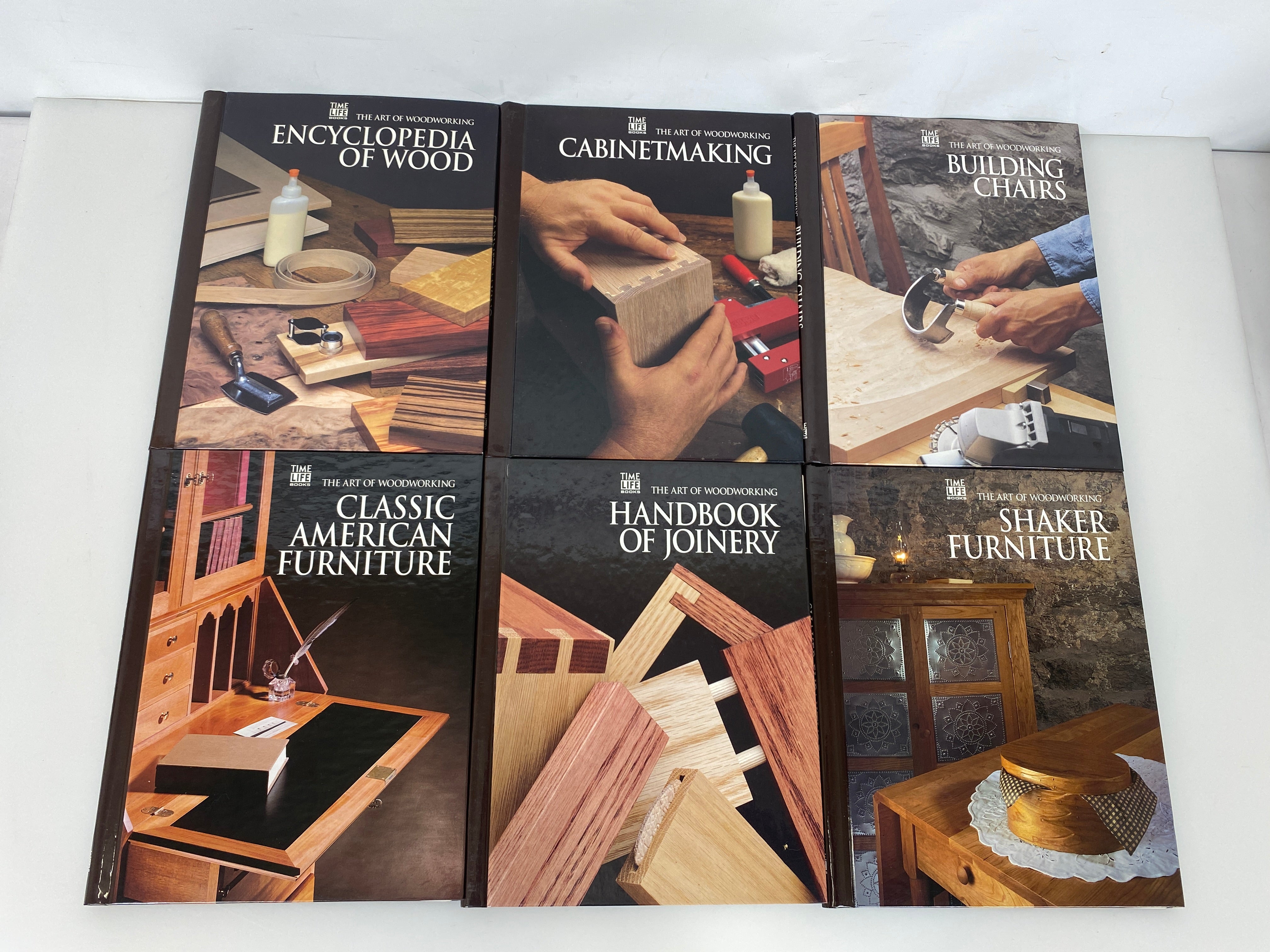 Set of 25: The Art of Woodworking Time Life Books 1992-1996 Spiral Bound HC