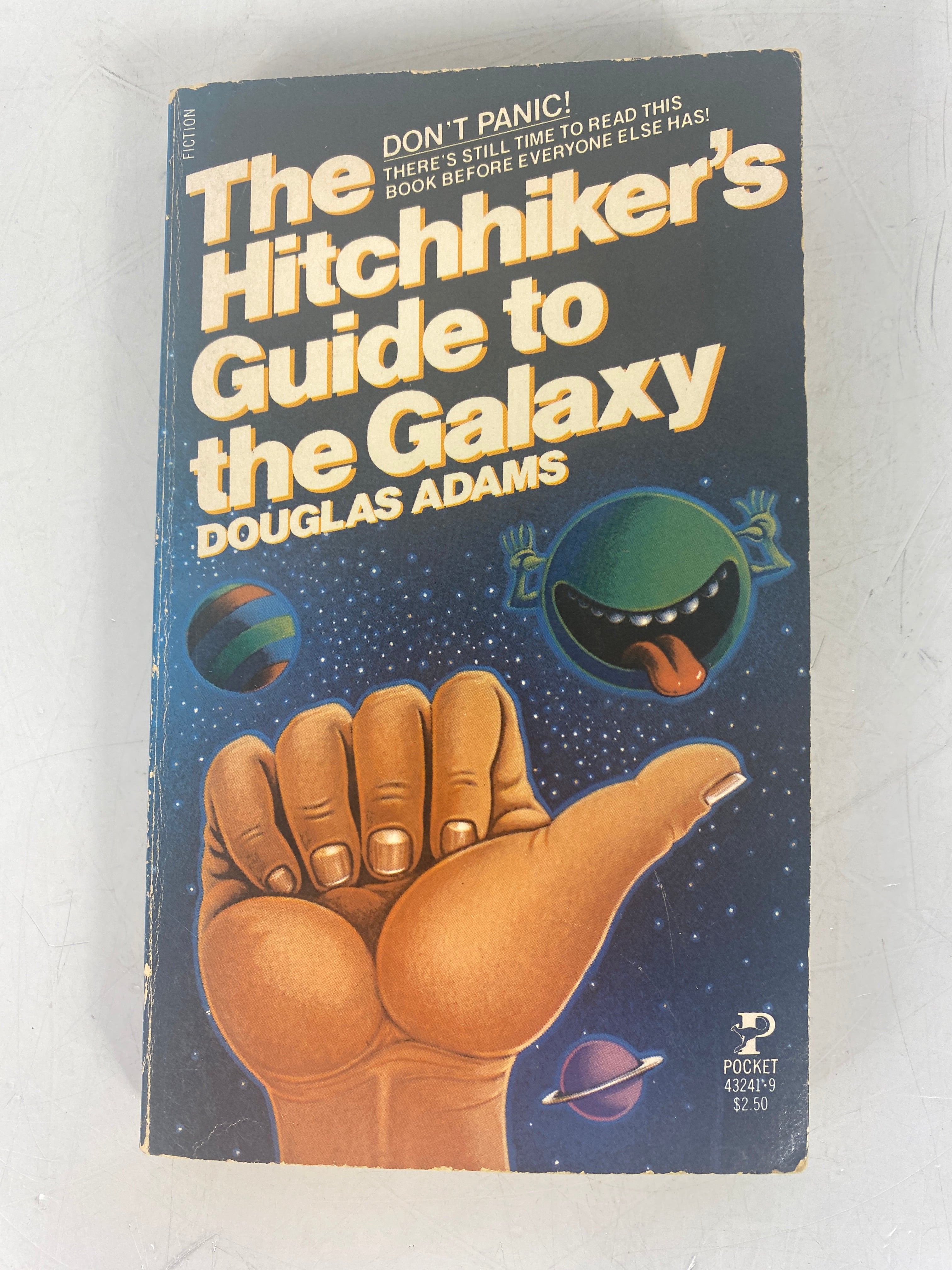 The Hitchhiker's Guide to the Galaxy Douglas Adams Vintage Paperback