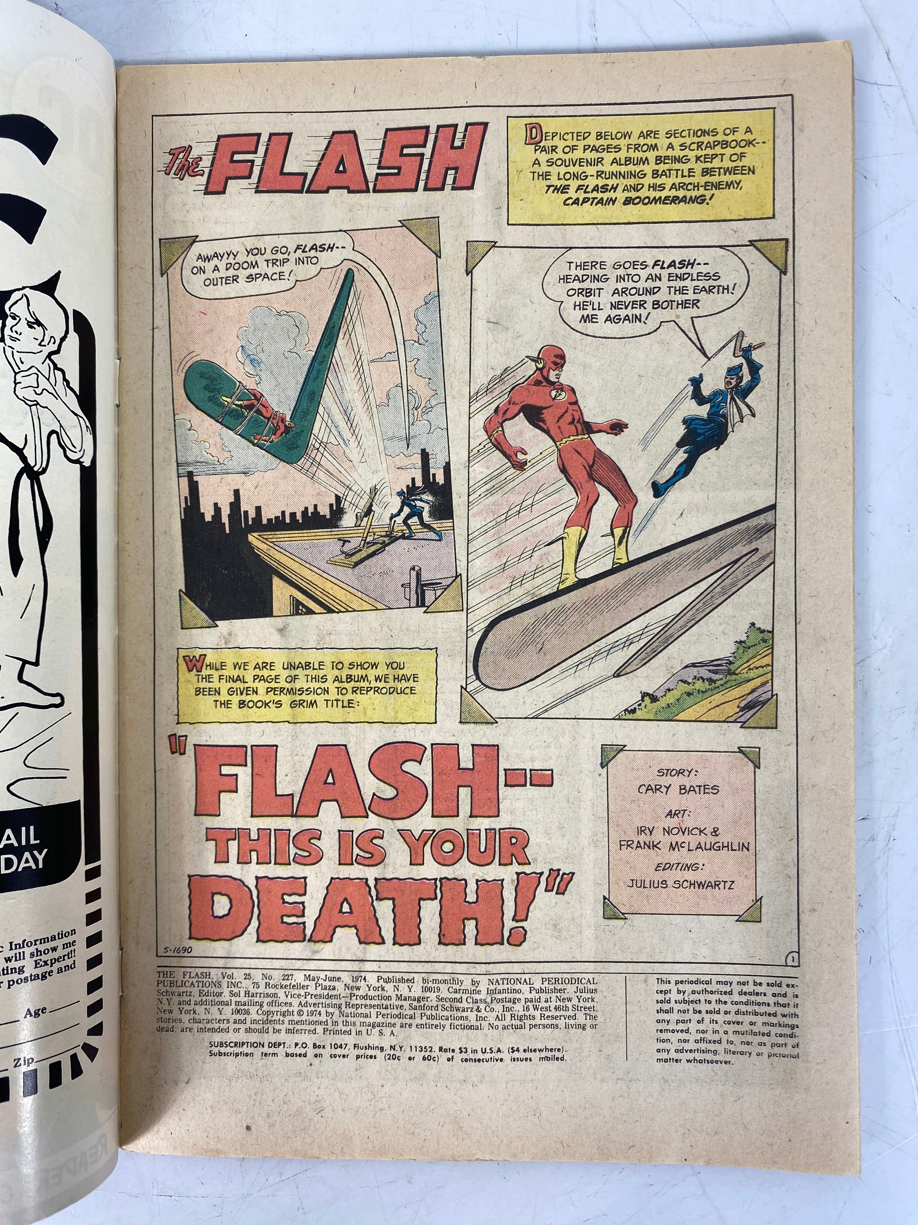 The Flash #227 (1974)