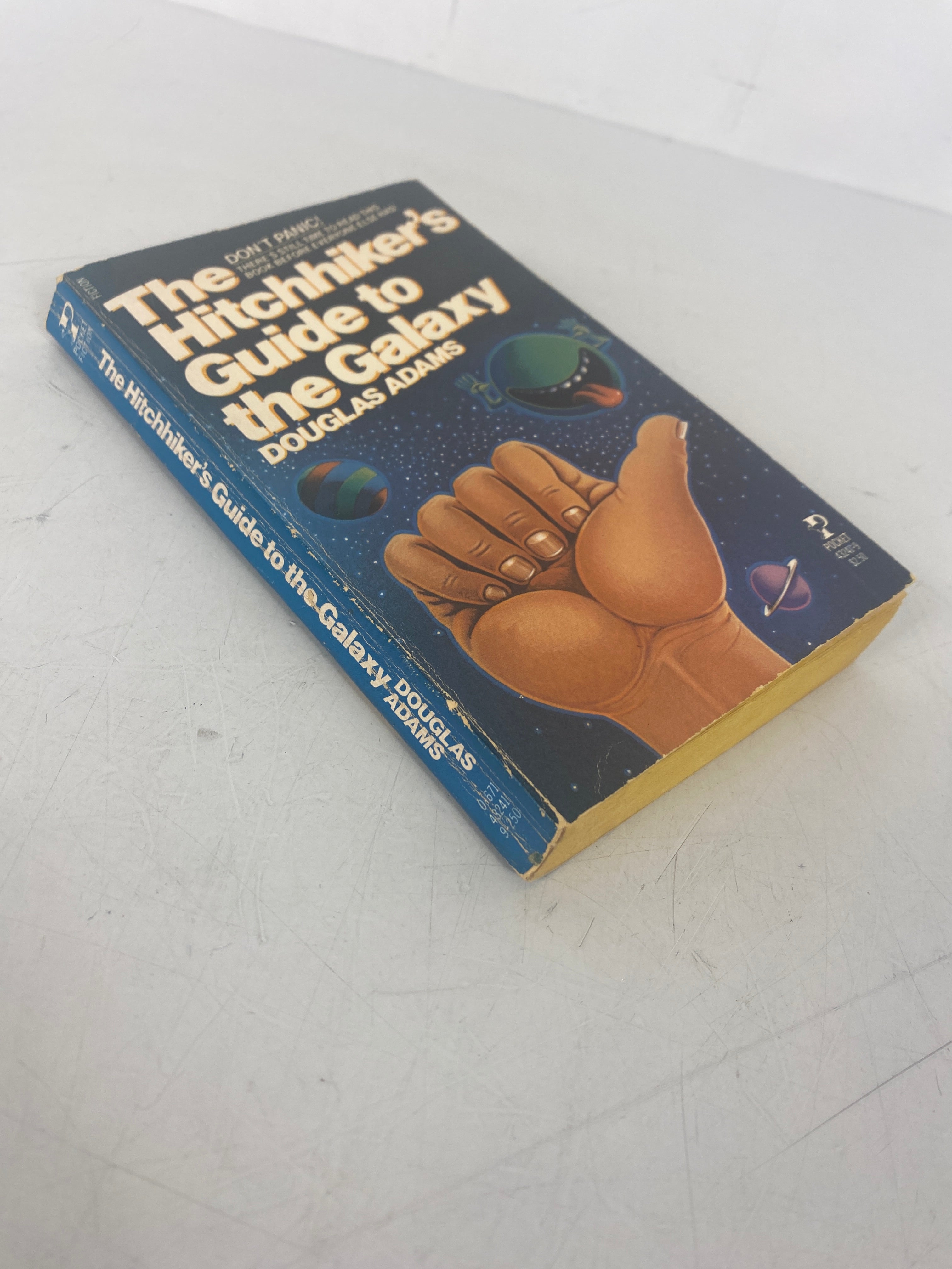 The Hitchhiker's Guide to the Galaxy Douglas Adams Vintage Paperback