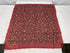 Vintage Turkish Yikanmis Firat Scarf with Handmade Crochet Trim