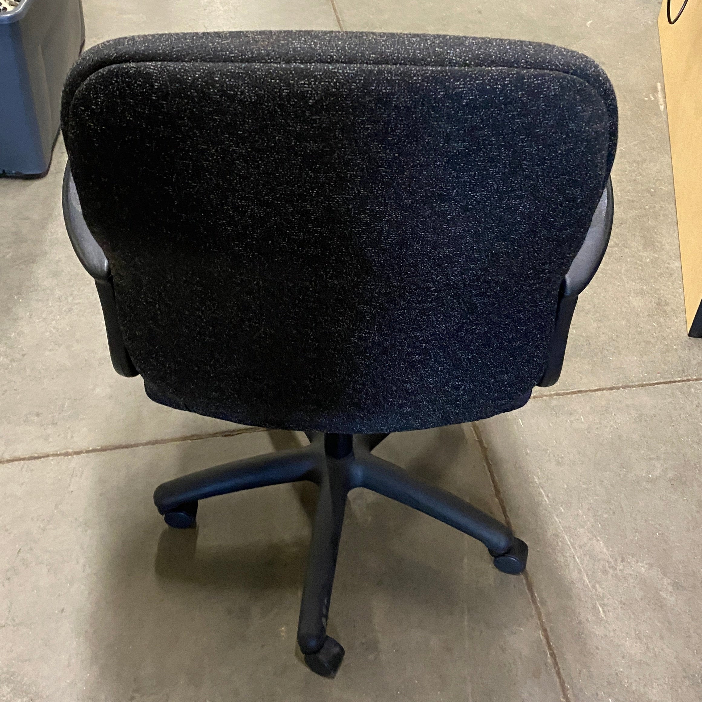 HON #CP36CO Black Patterned Upholstered Office Chair