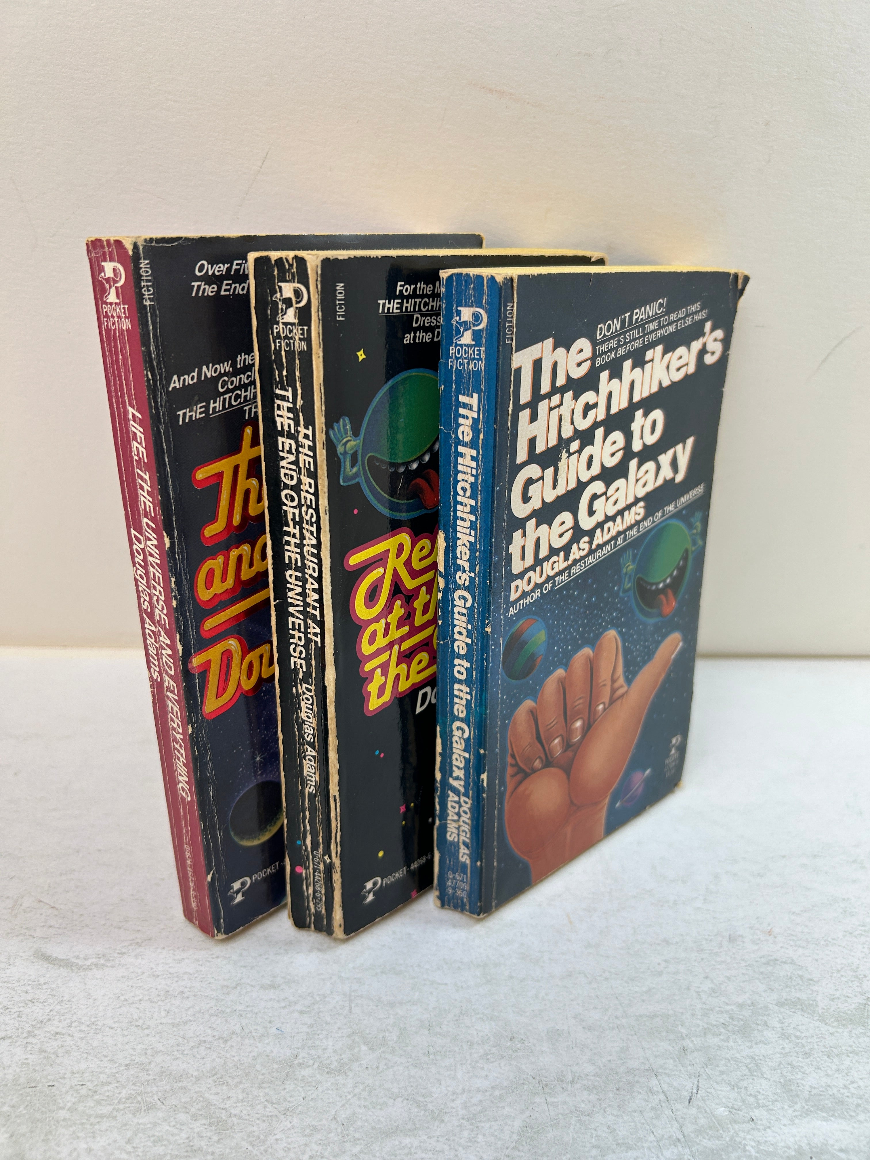 Lot of 3 Hitchhiker's Guide (1-3) Vintage 1979-1983 SC