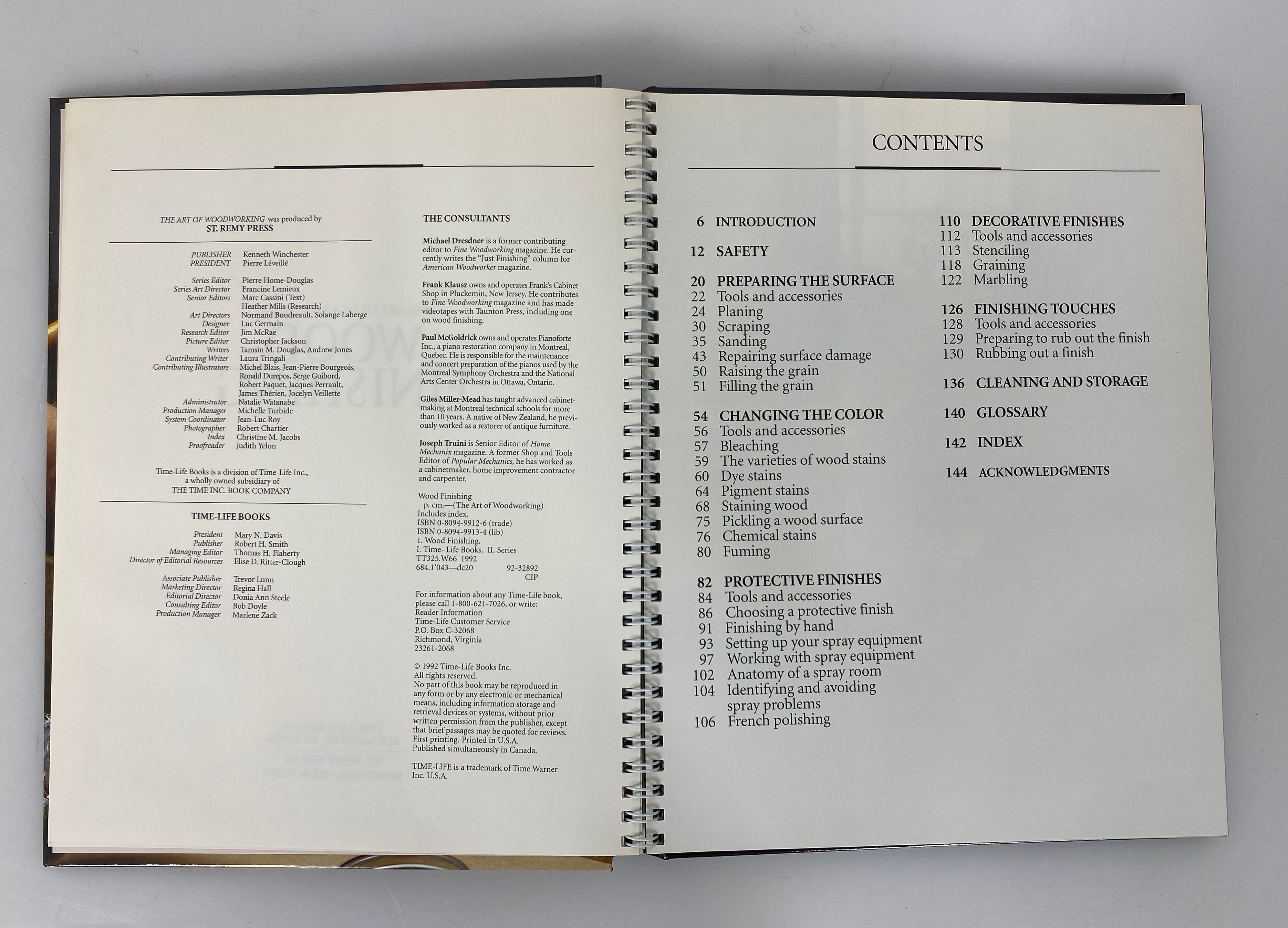 Set of 25: The Art of Woodworking Time Life Books 1992-1996 Spiral Bound HC