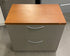 Steelcase #RLF18302P Gray Metal Wood Top Lateral File Cabinet