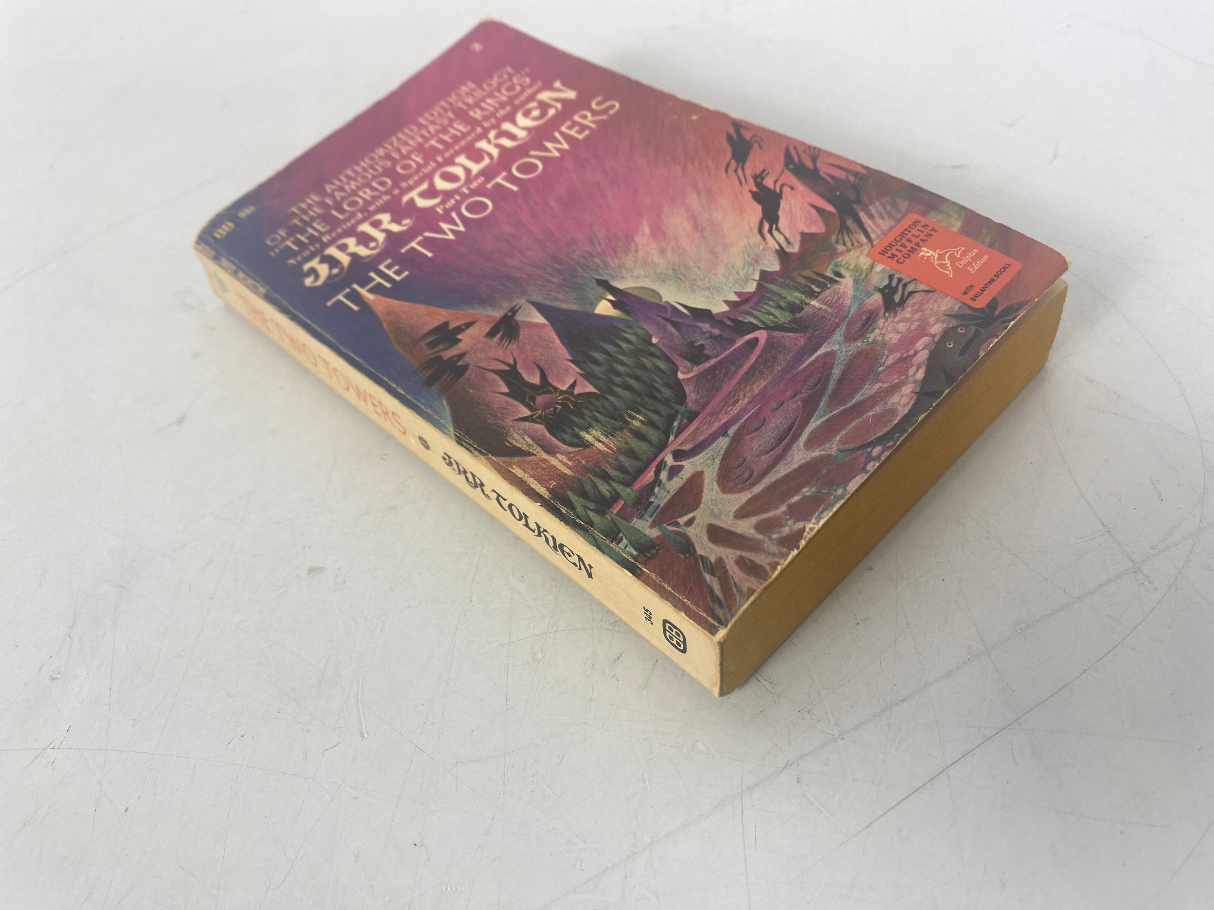 The Two Towers JRR Tolkien SC Paperback 1973