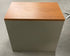 Steelcase #RLF18302P Gray Metal Wood Top Lateral File Cabinet