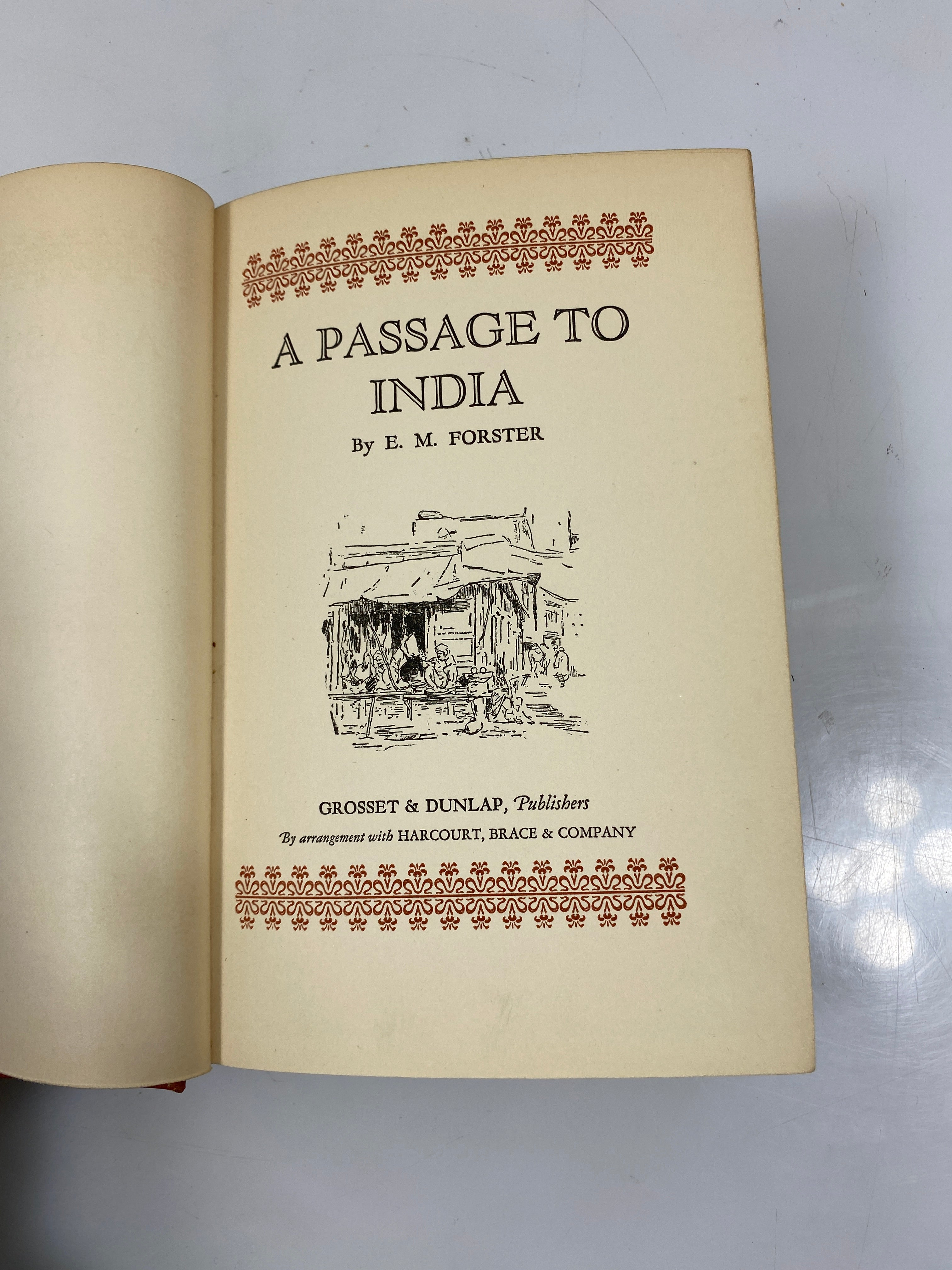 A Passage to India by E.M. Forester 1924 Harcourt, Brace & Co. HC