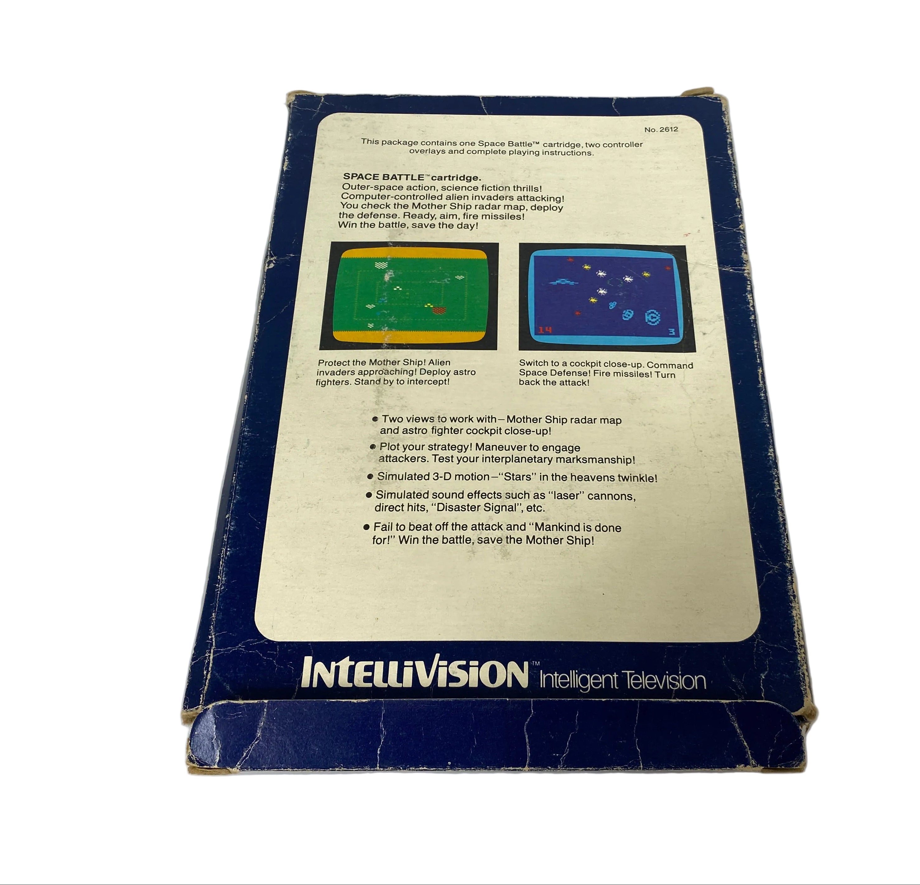 Intellivision Space Battle by Mattel Electronics
