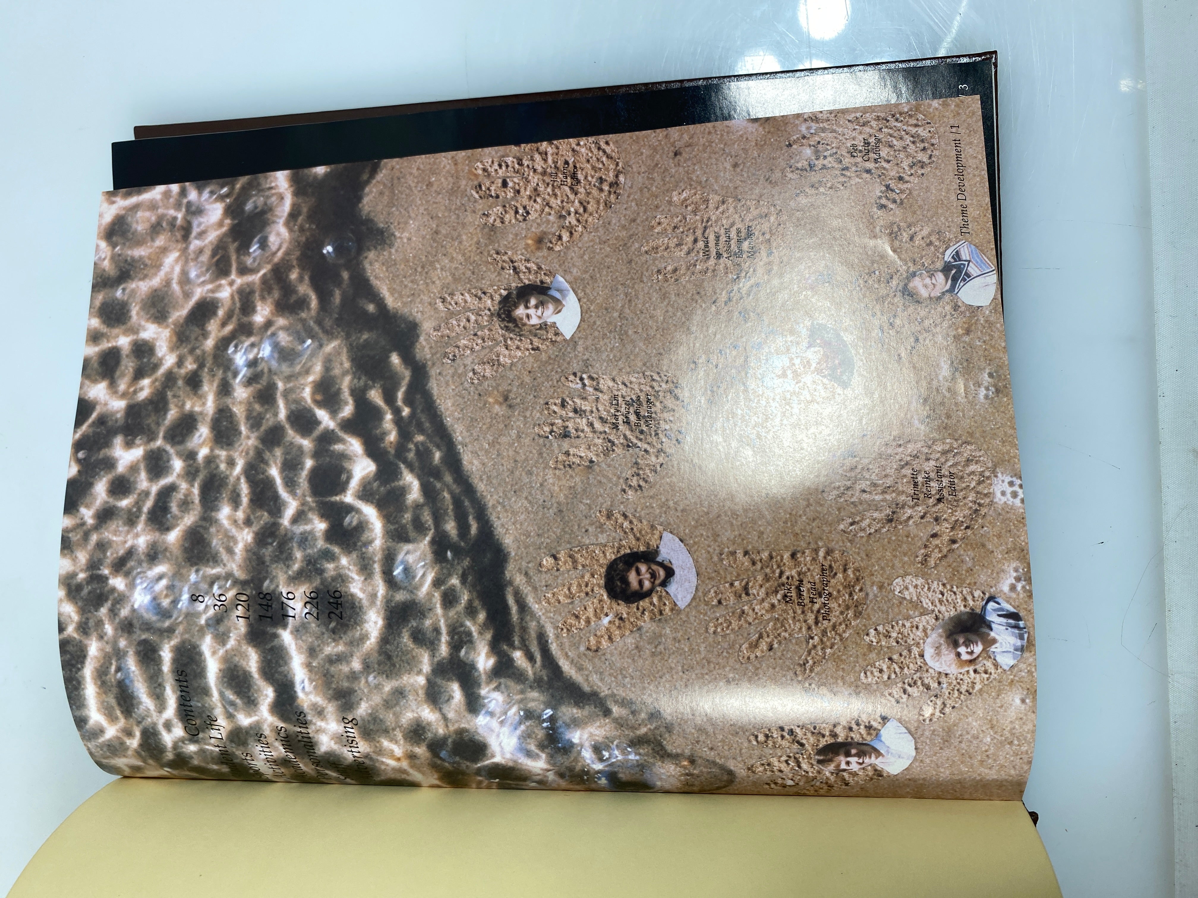 1985 "Concept" Western High School Yearbook Bay City, MI HC