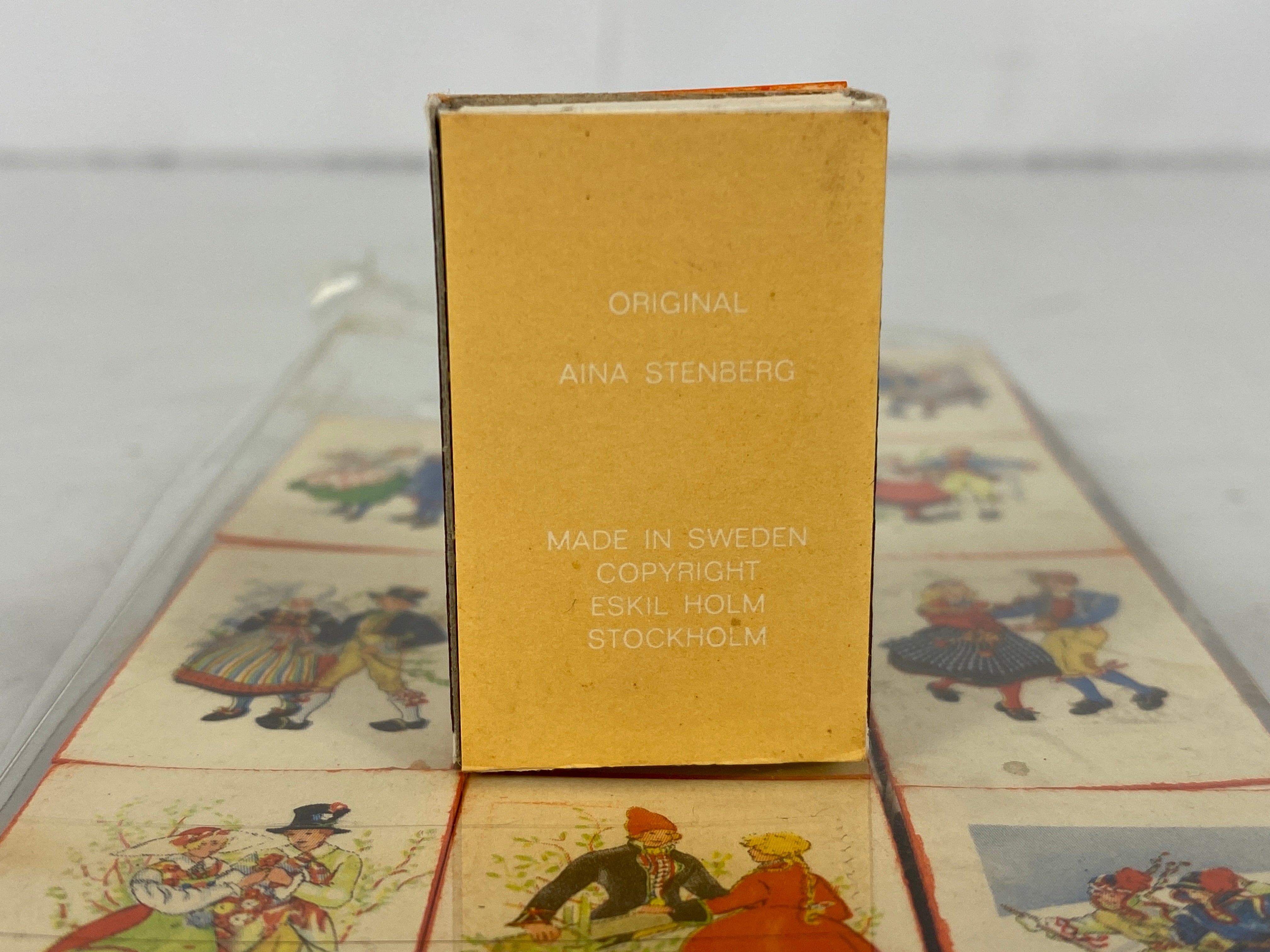 Set of 11 Aina Stenberg Matchboxes Made in Sweden