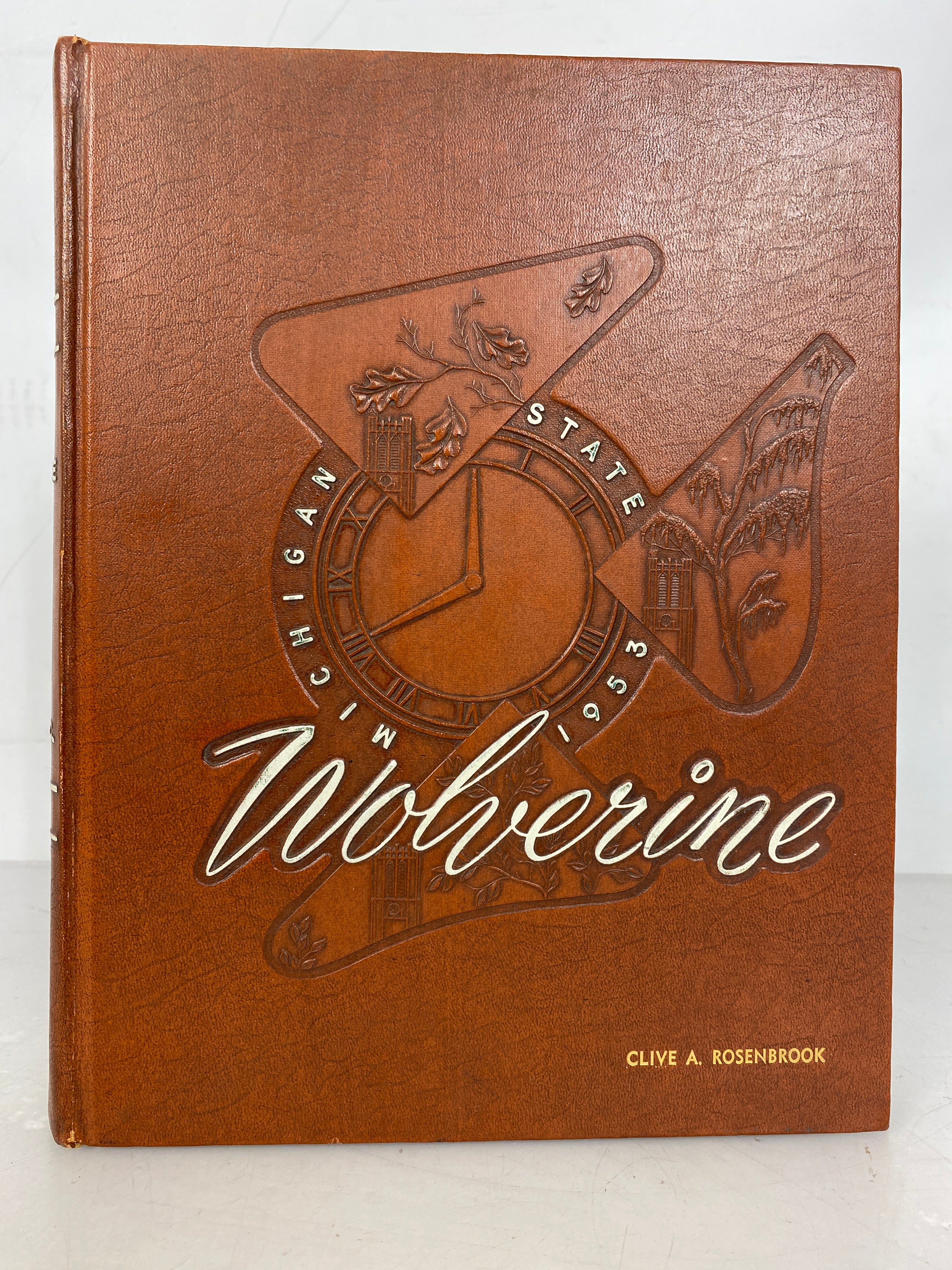 1953 Michigan State College Yearbook Wolverine