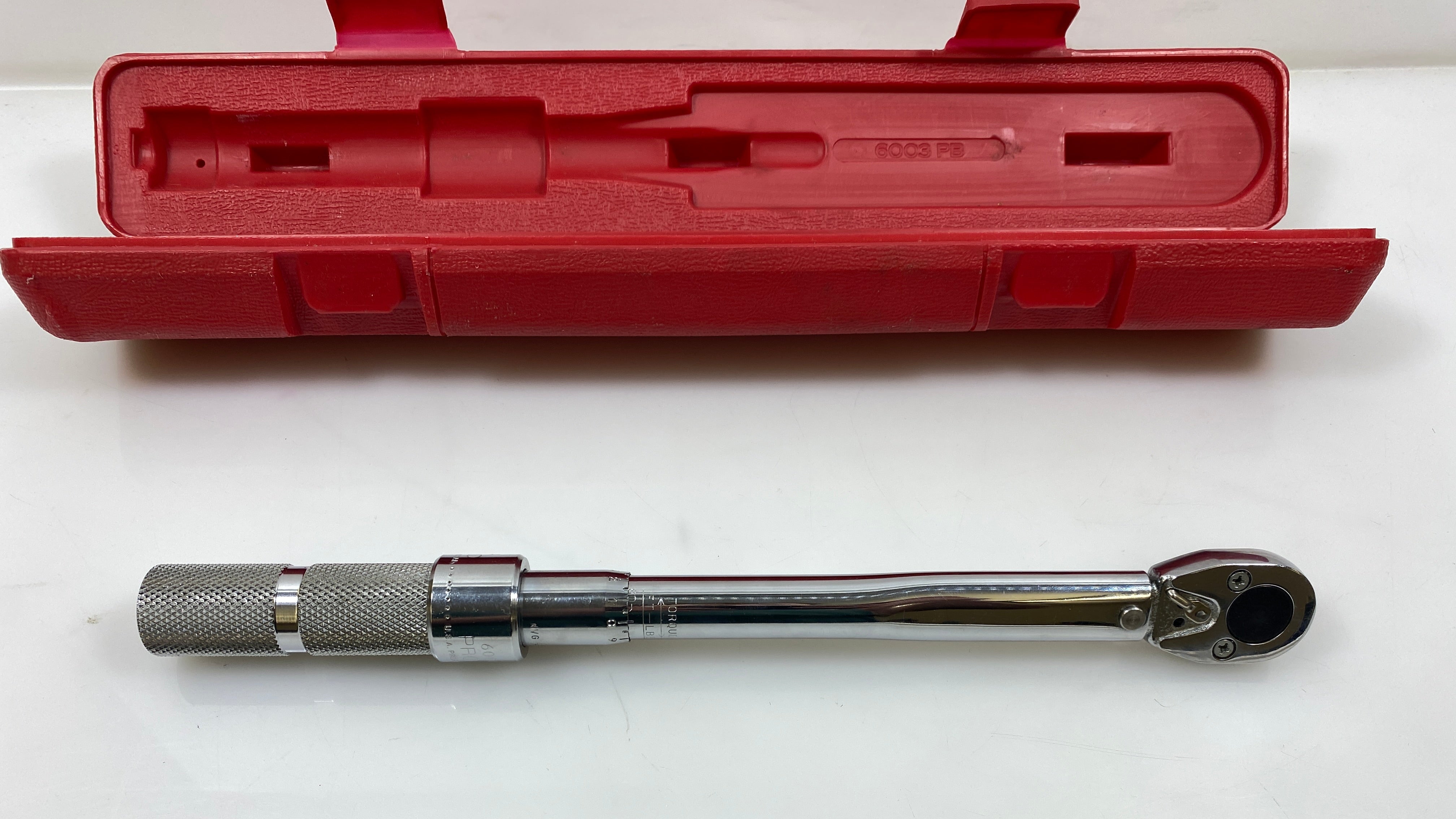 Proto #6008A Drive Torque Wrench in Original Case