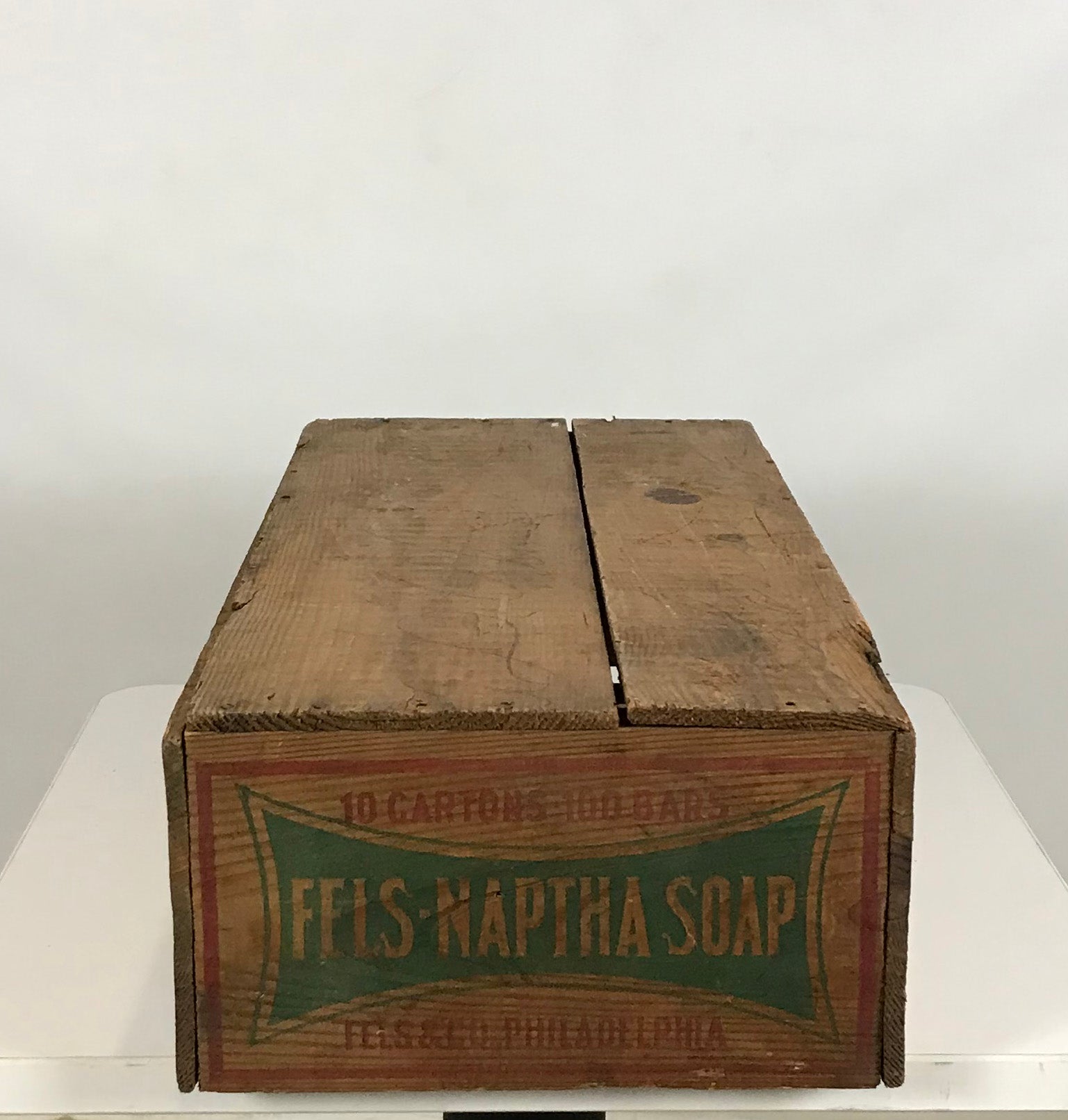Fels-Naptha Soap Wooden Crate