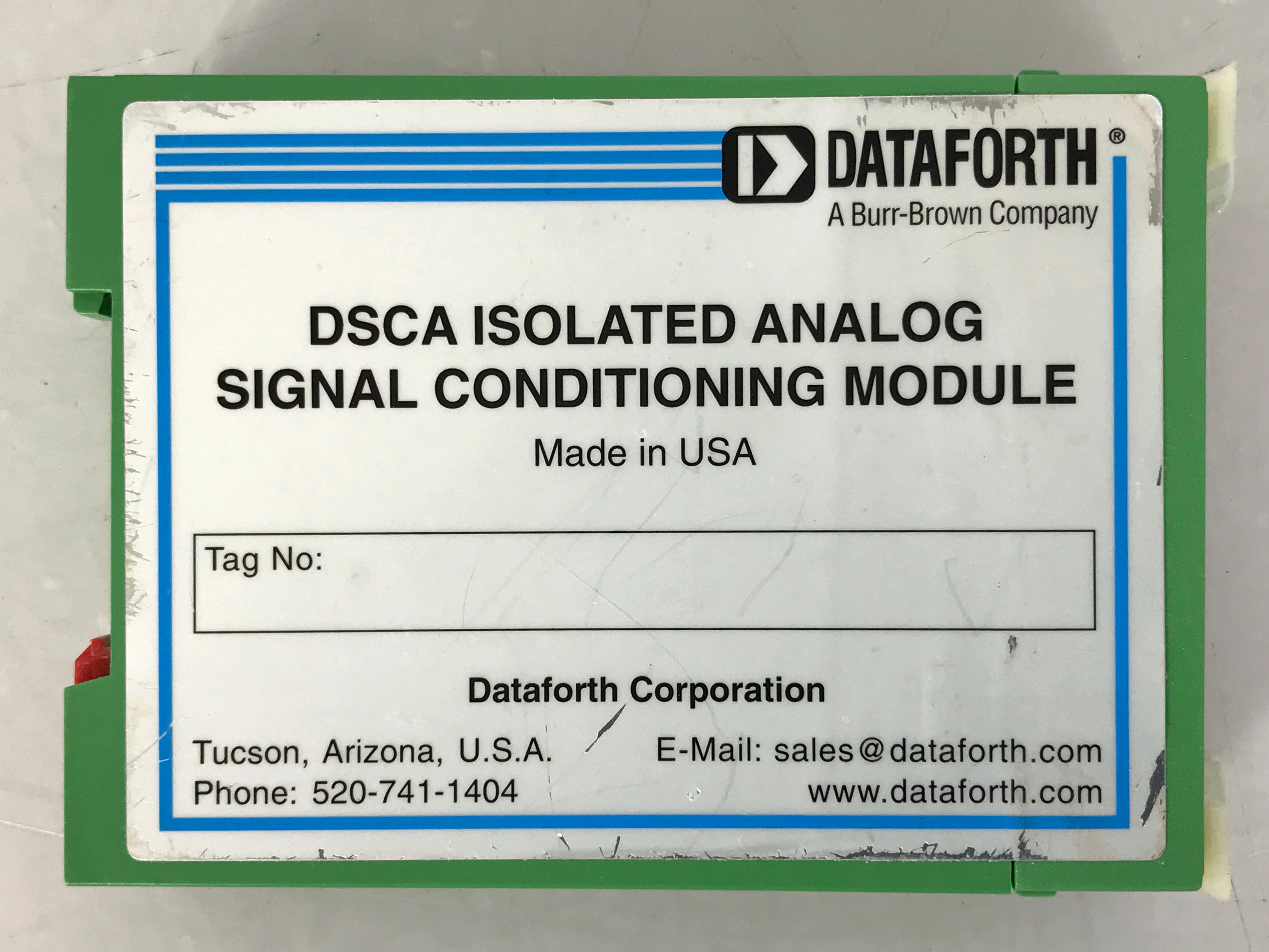 Dataforth DSCA49 Isolated Analog Signal Conditioning Module