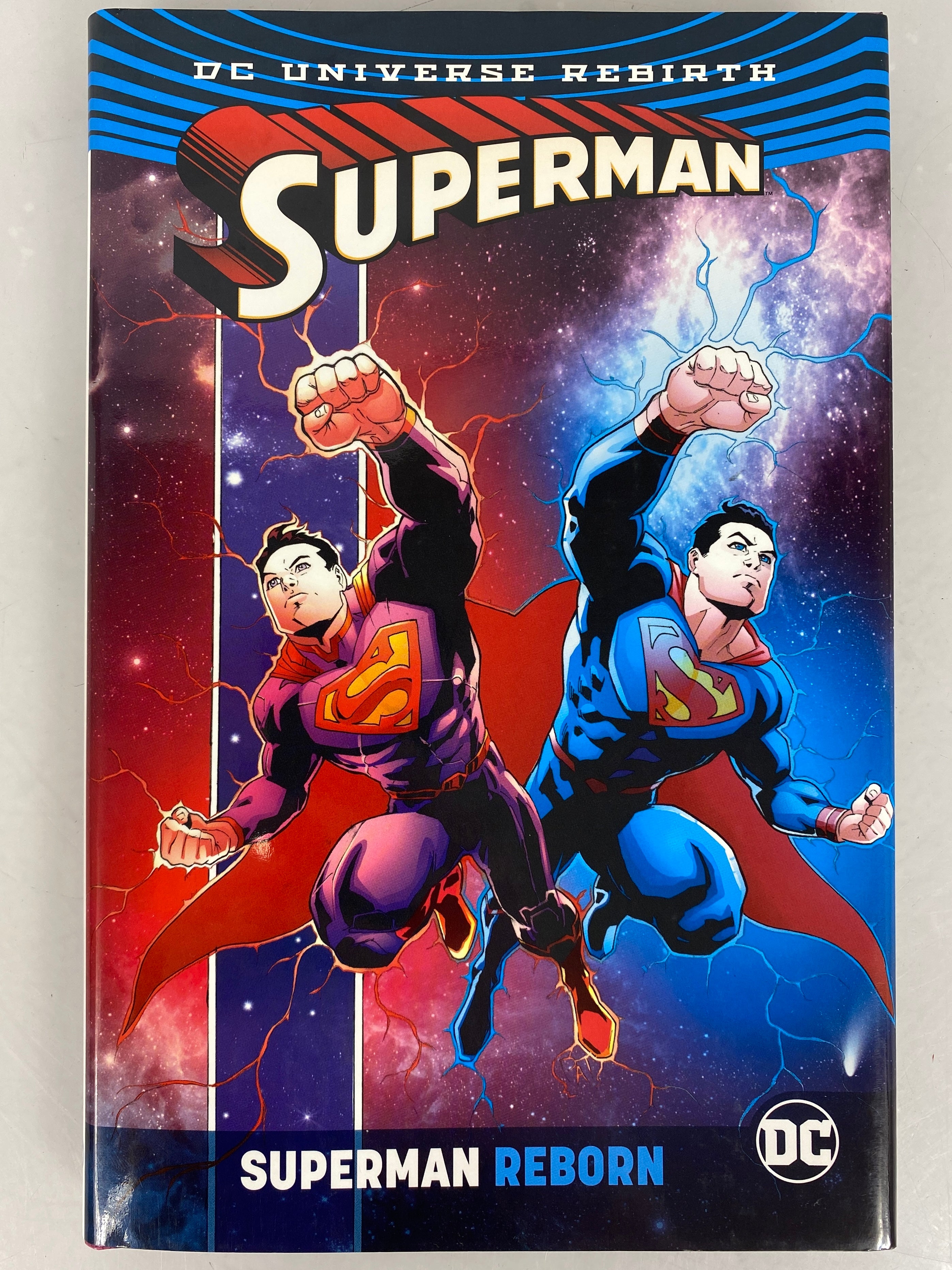 DC Universe Rebirth Superman Reborn (2017) Graphic Novels HC DJ