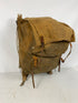 Vintage 1940s C.H. Petch & Sons Canvas Backpack with Wooden Frame