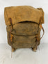 Vintage 1940s C.H. Petch & Sons Canvas Backpack with Wooden Frame