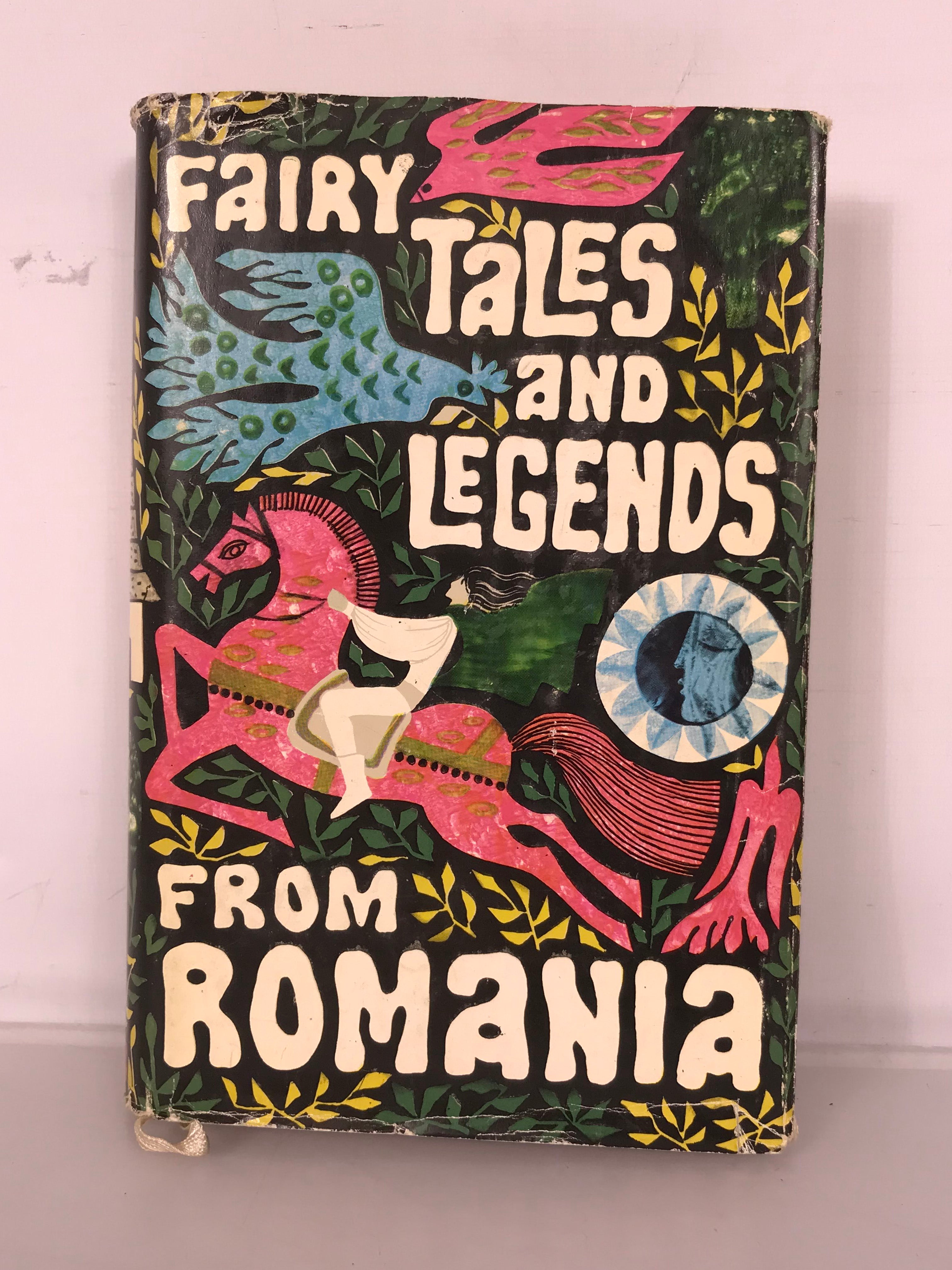 Fairy Tales and Legends From Romania Illustrated 1972 HC DJ