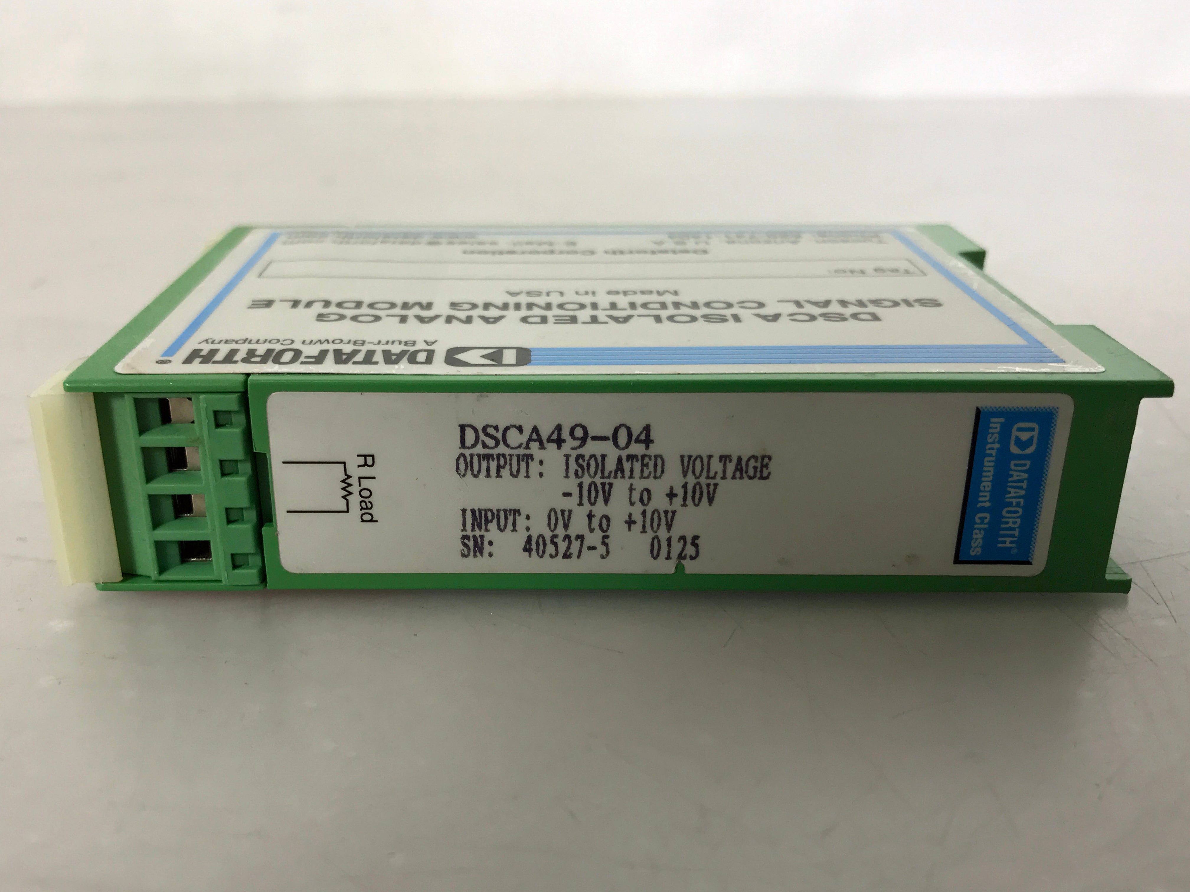 Dataforth DSCA49 Isolated Analog Signal Conditioning Module