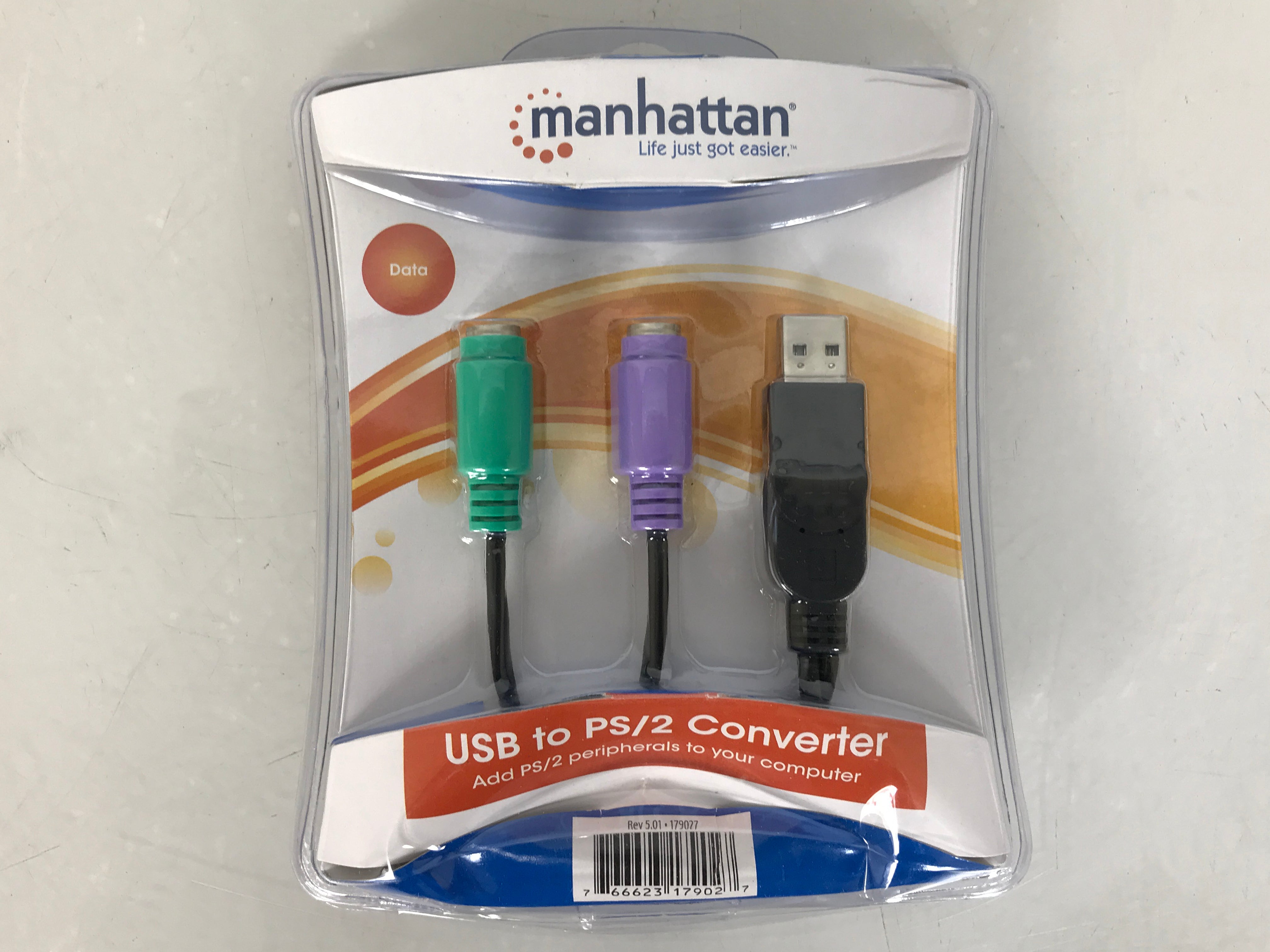 Manhattan USB To PS/2 Converter