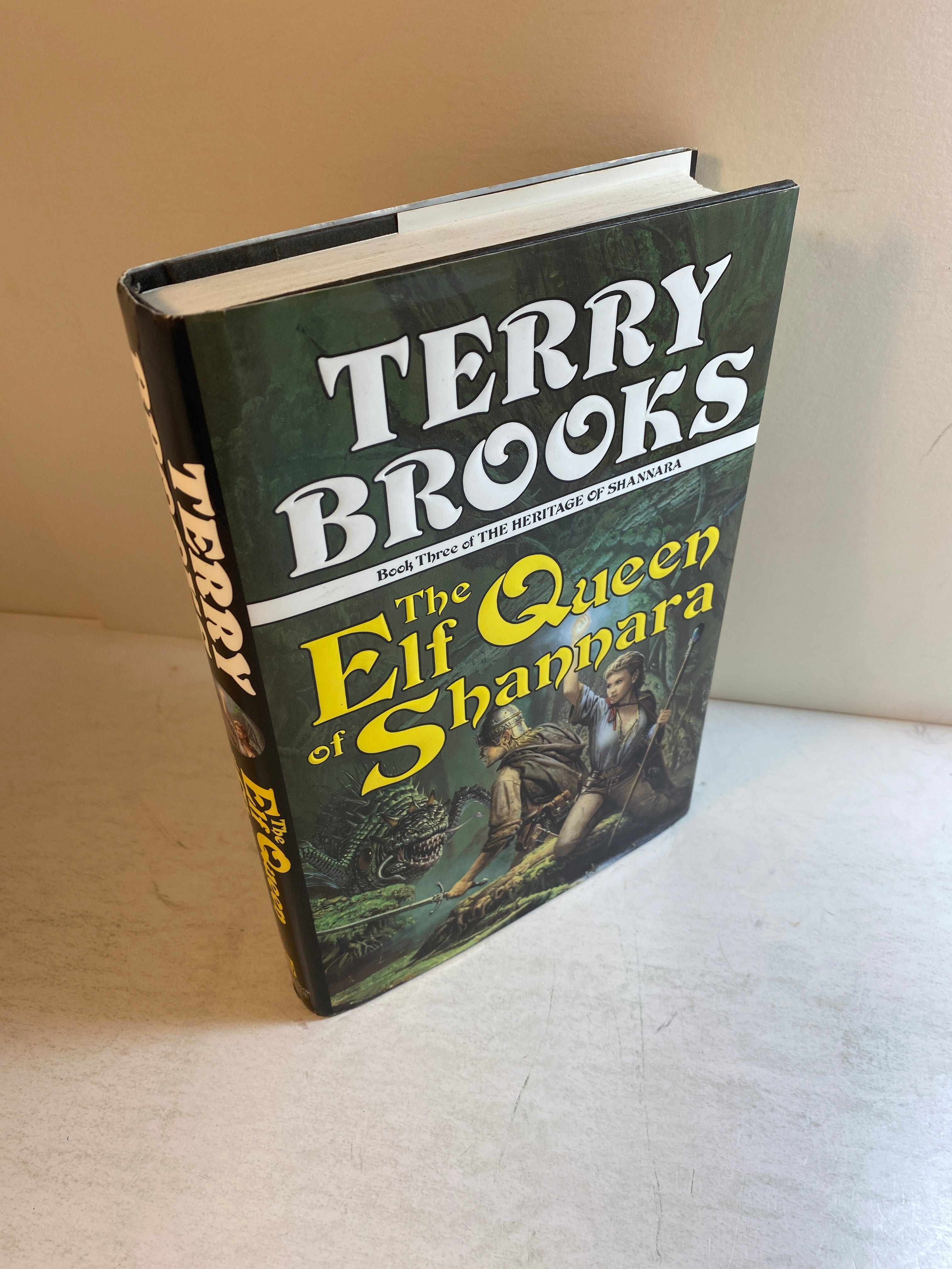 Elf Queen of Shannara Terry Brooks HCDJ 1992 First Edition
