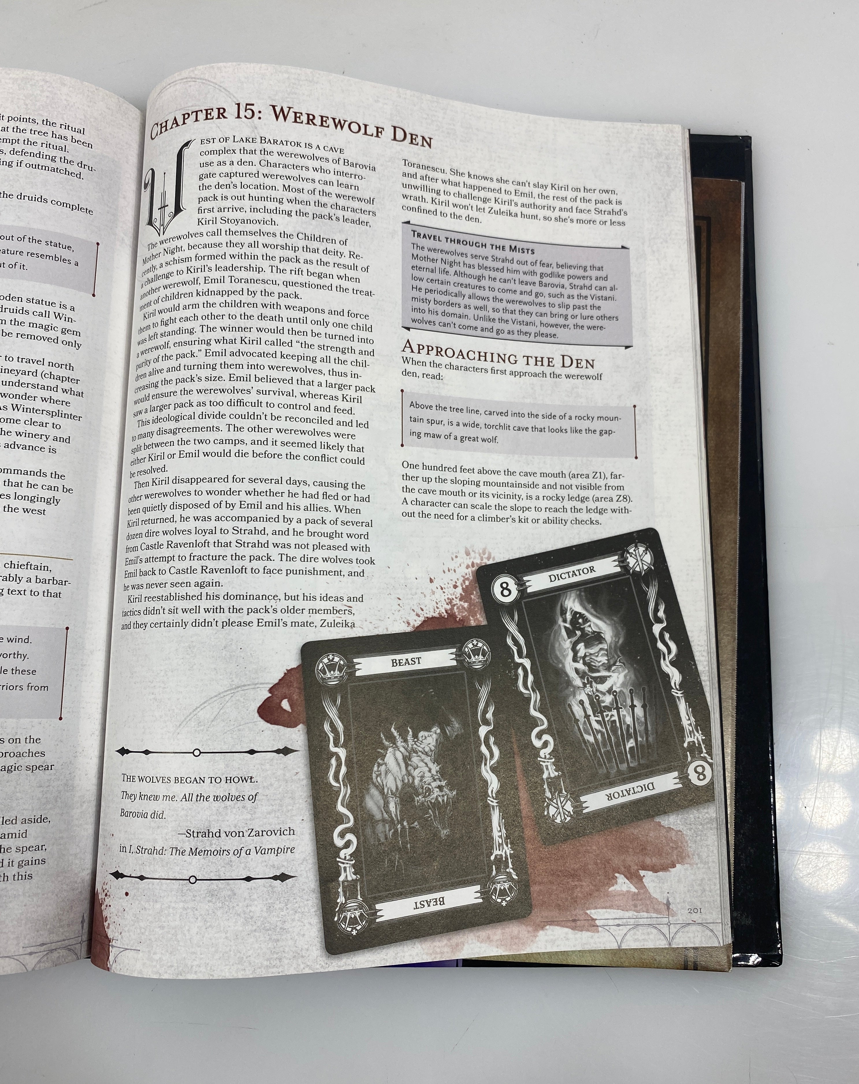 Curse of Strahd Dungeons & Dragons Ex-Library 2016 HC