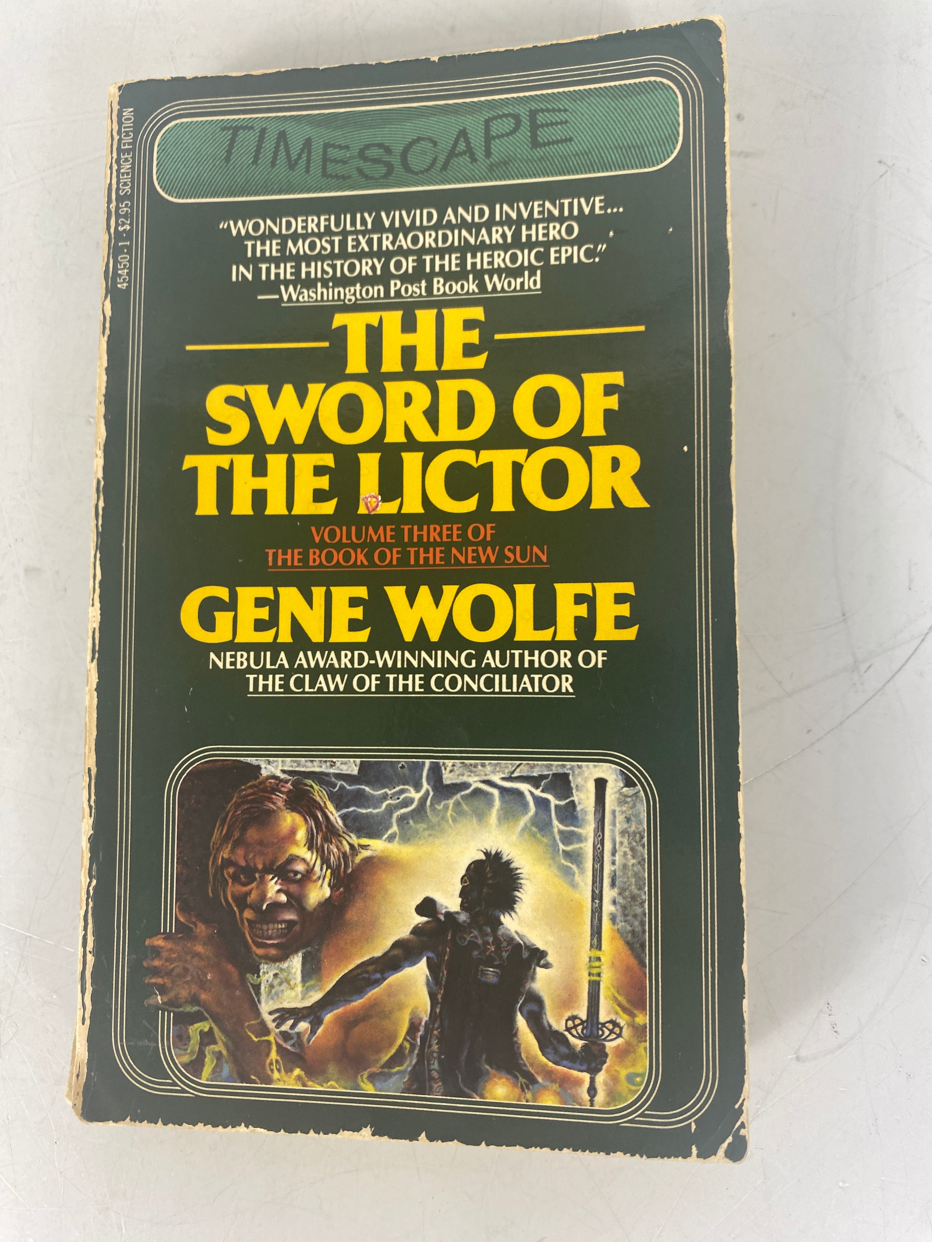 The Sword of the Lictor Gene Wolfe Vintage Paperback Book