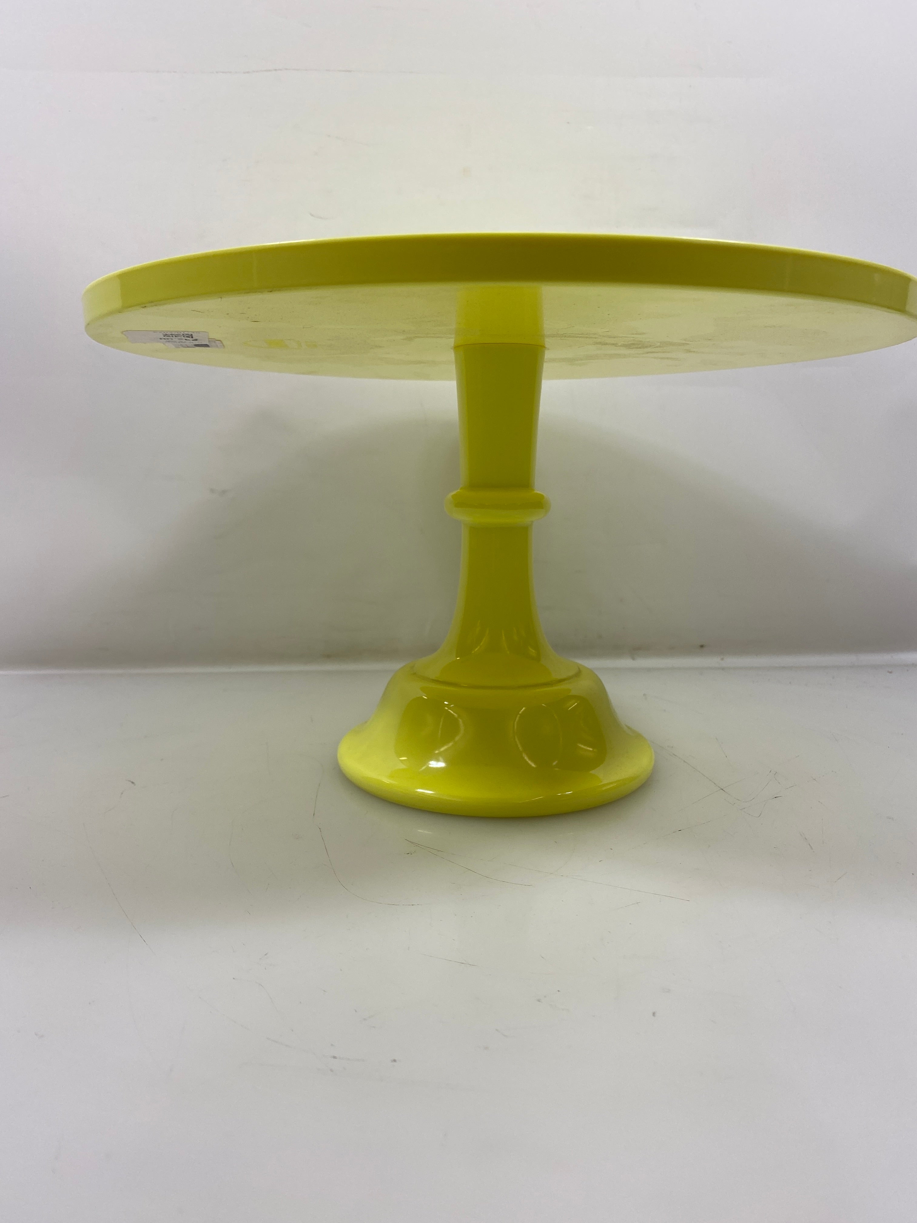 Lemon Yellow Cake Display Stand