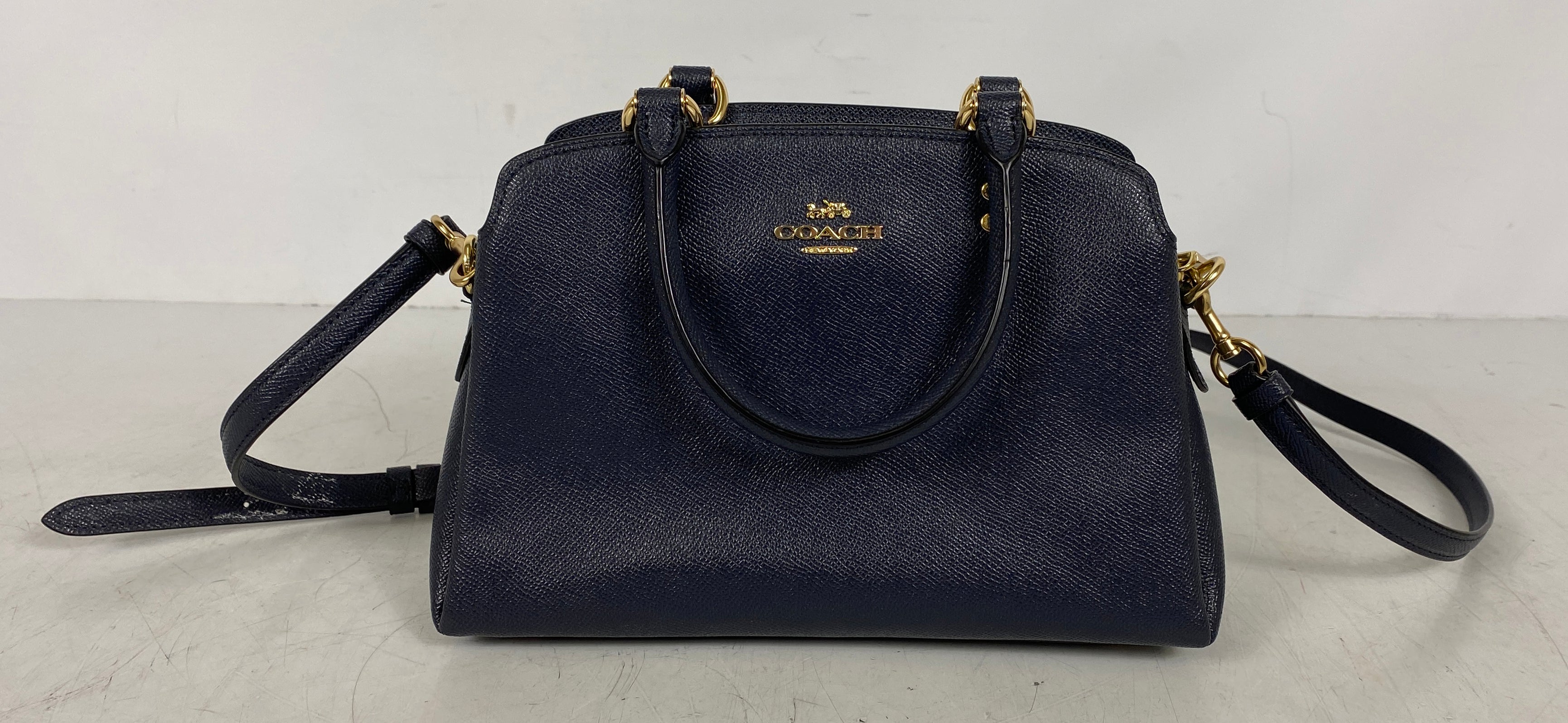 Coach Navy Lillie Caryall Purse