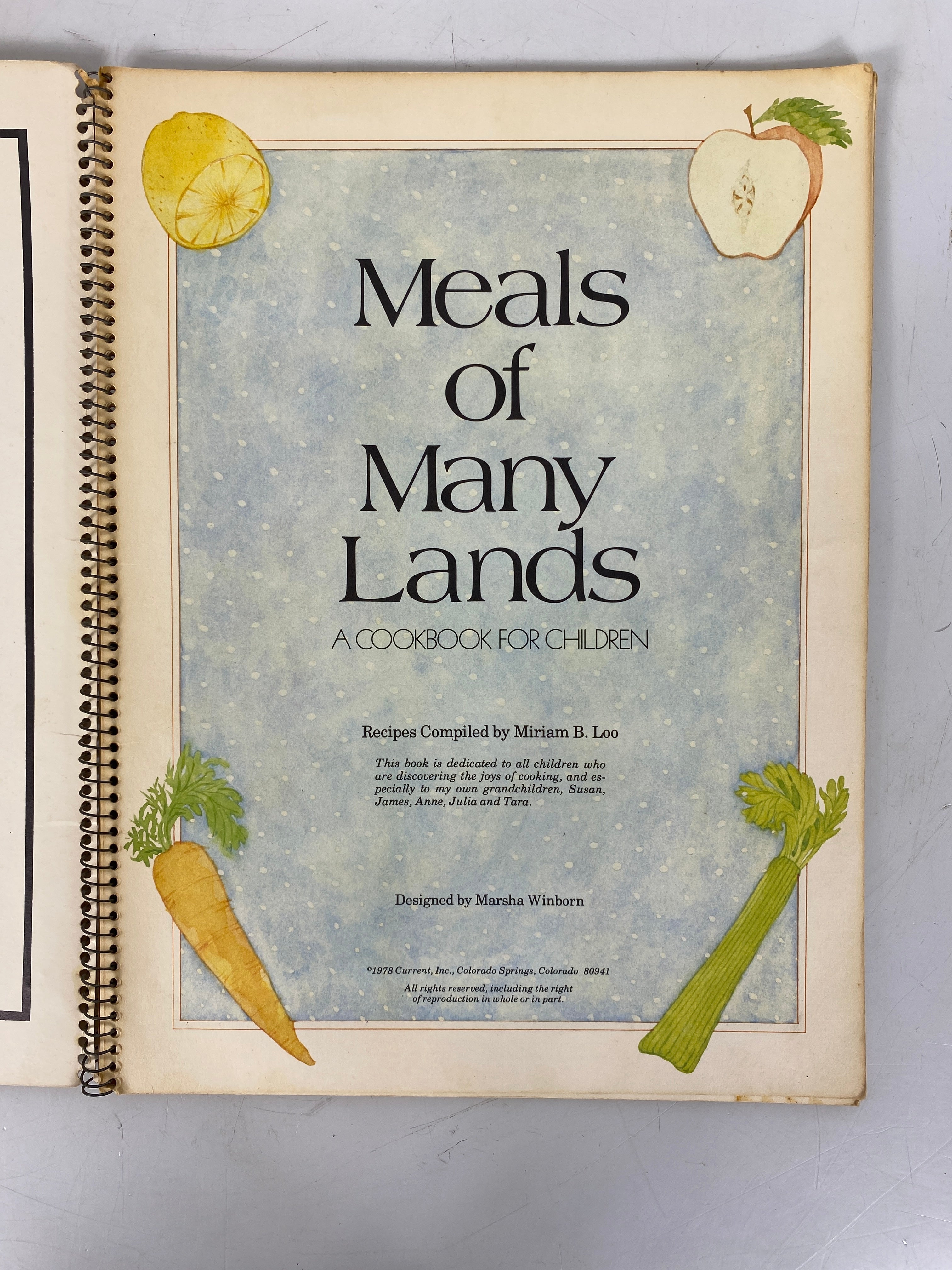 2 Vintage Children's Cookbooks: Cooking is Fun/Meals of Many Lands 1958-78 SC