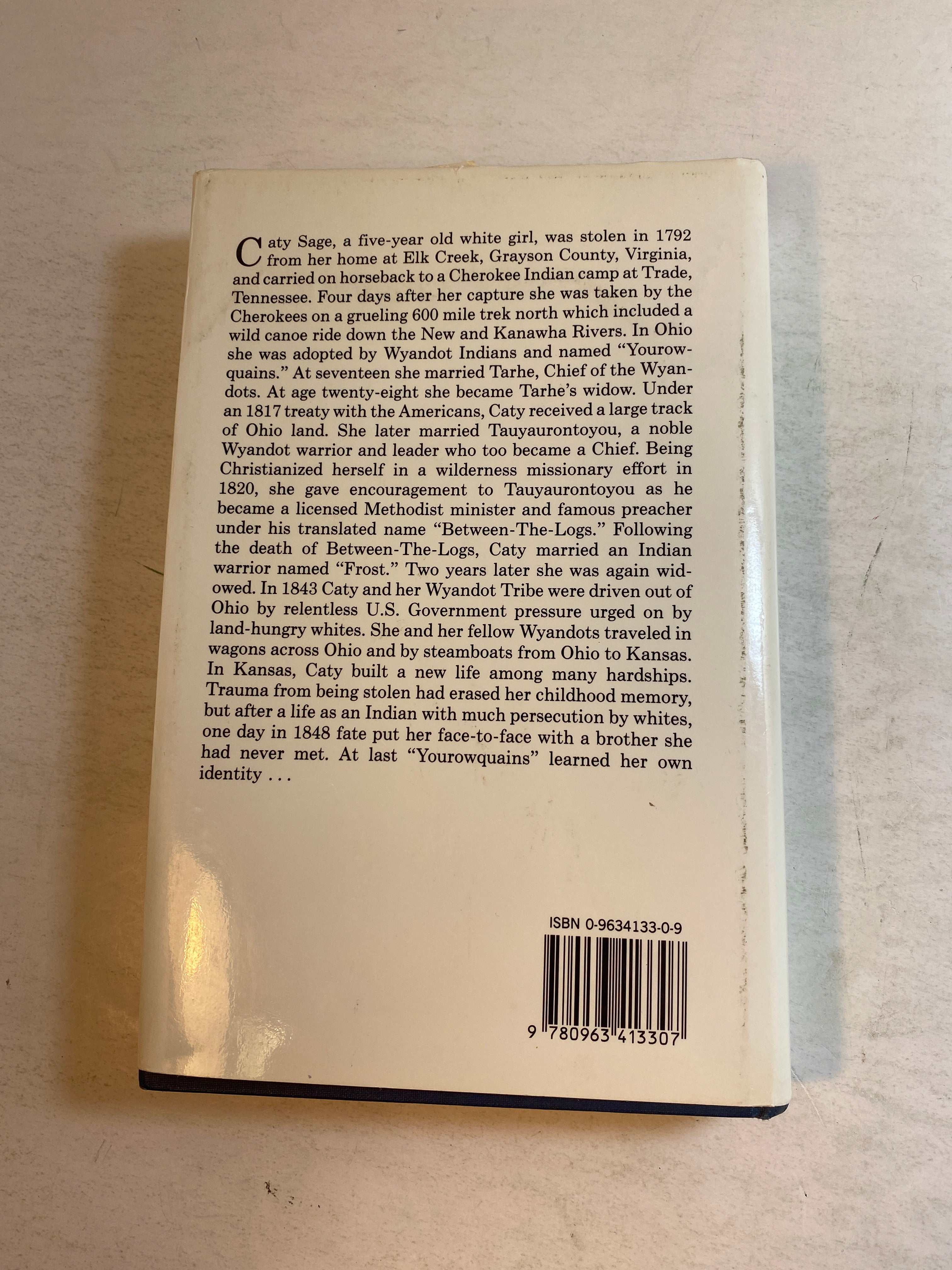 Yourowquains Wyandot Indian Queen Bill Bland HC 1992 *Signed*
