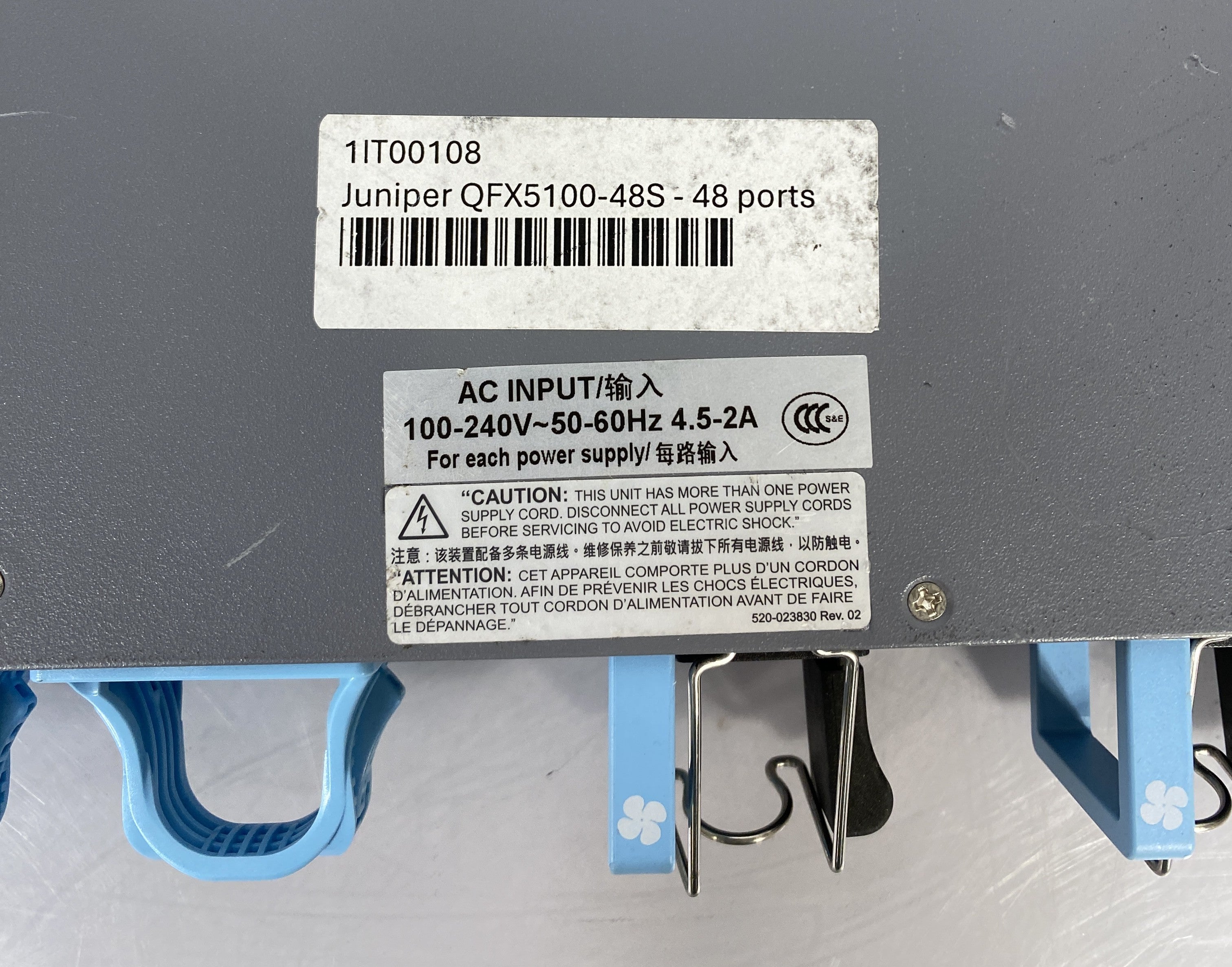Juniper QFX5100-48S Ethernet Switch #2