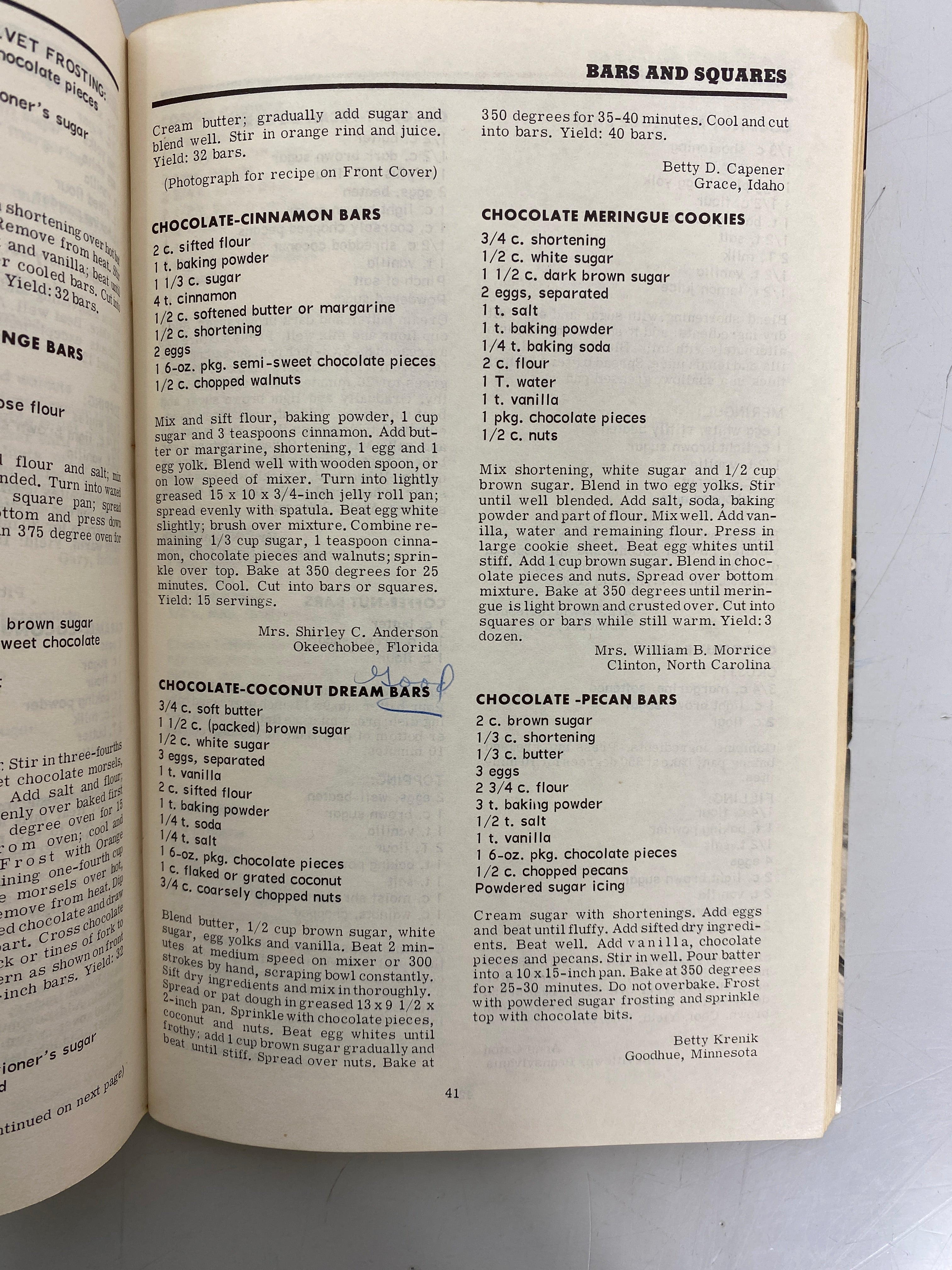 3 Vintage Cookbooks: Casserole/Ground Beef/Cookie 1965-68 SC