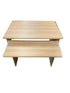 Topkit Intradia 900 Light Oak Desk With Pullout Tray