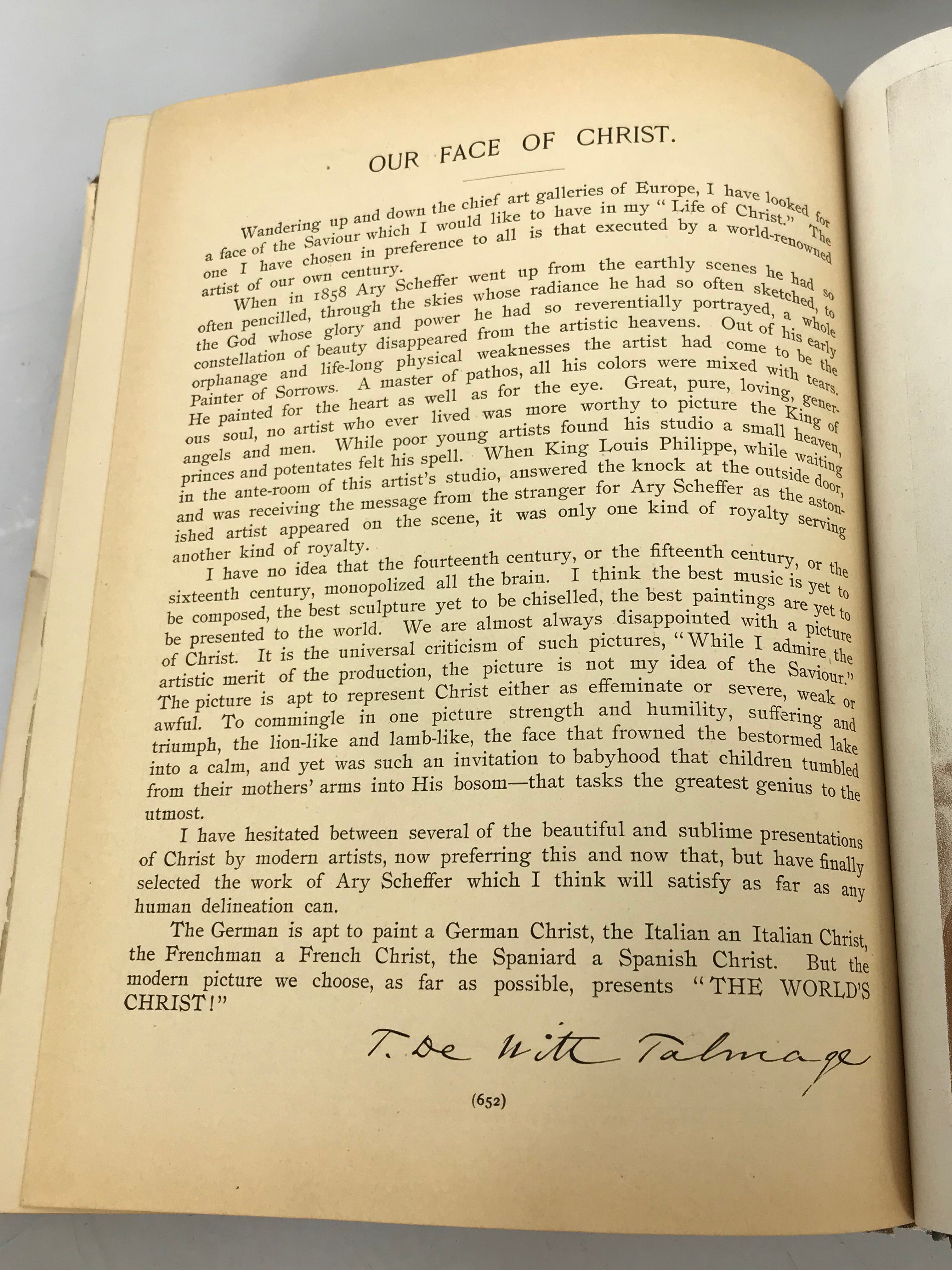 From Manger to Throne by DeWitt Talmage 1890 HC
