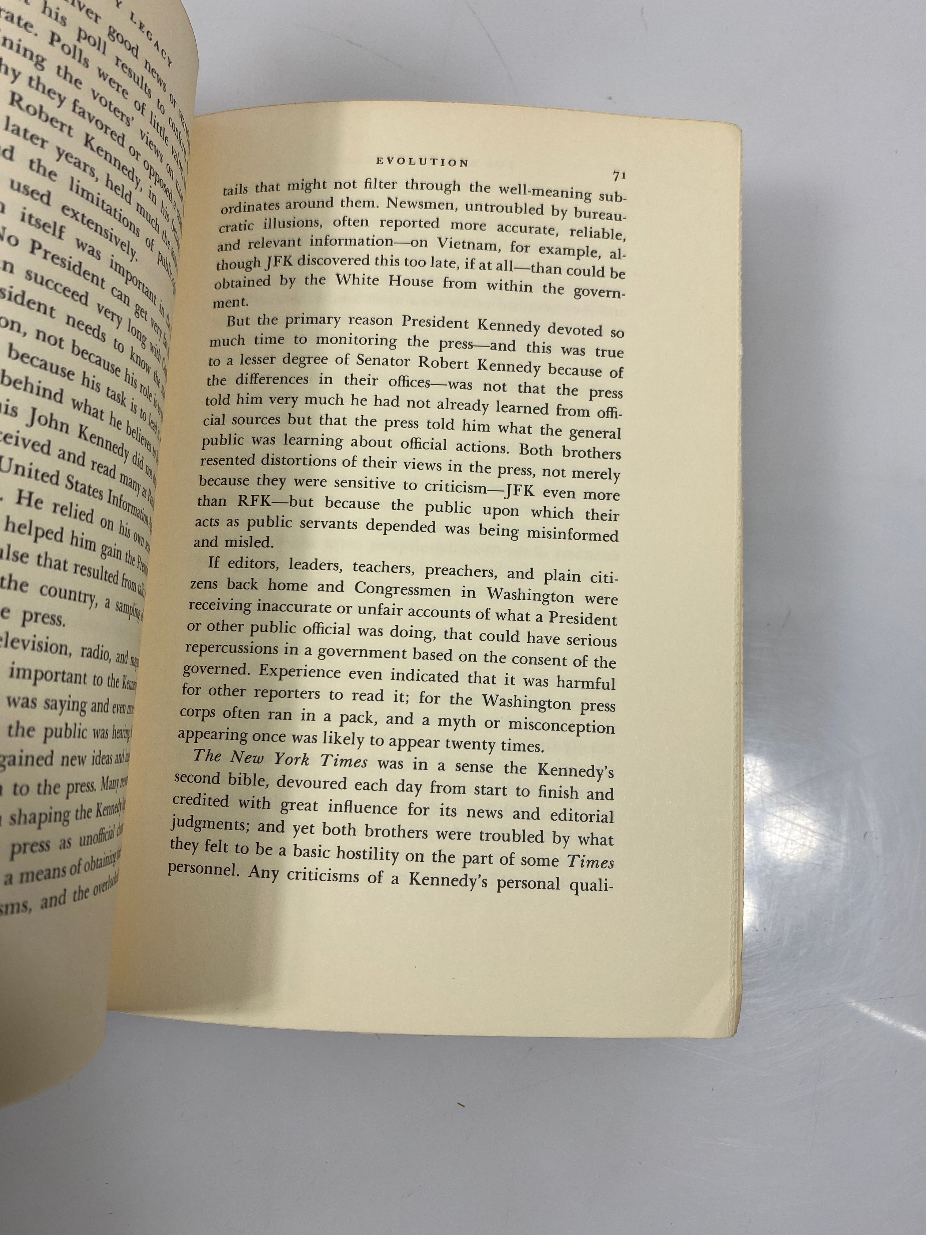 The Kennedy Legacy by Theodore C. Sorensen 1969 1st Print HCDJ