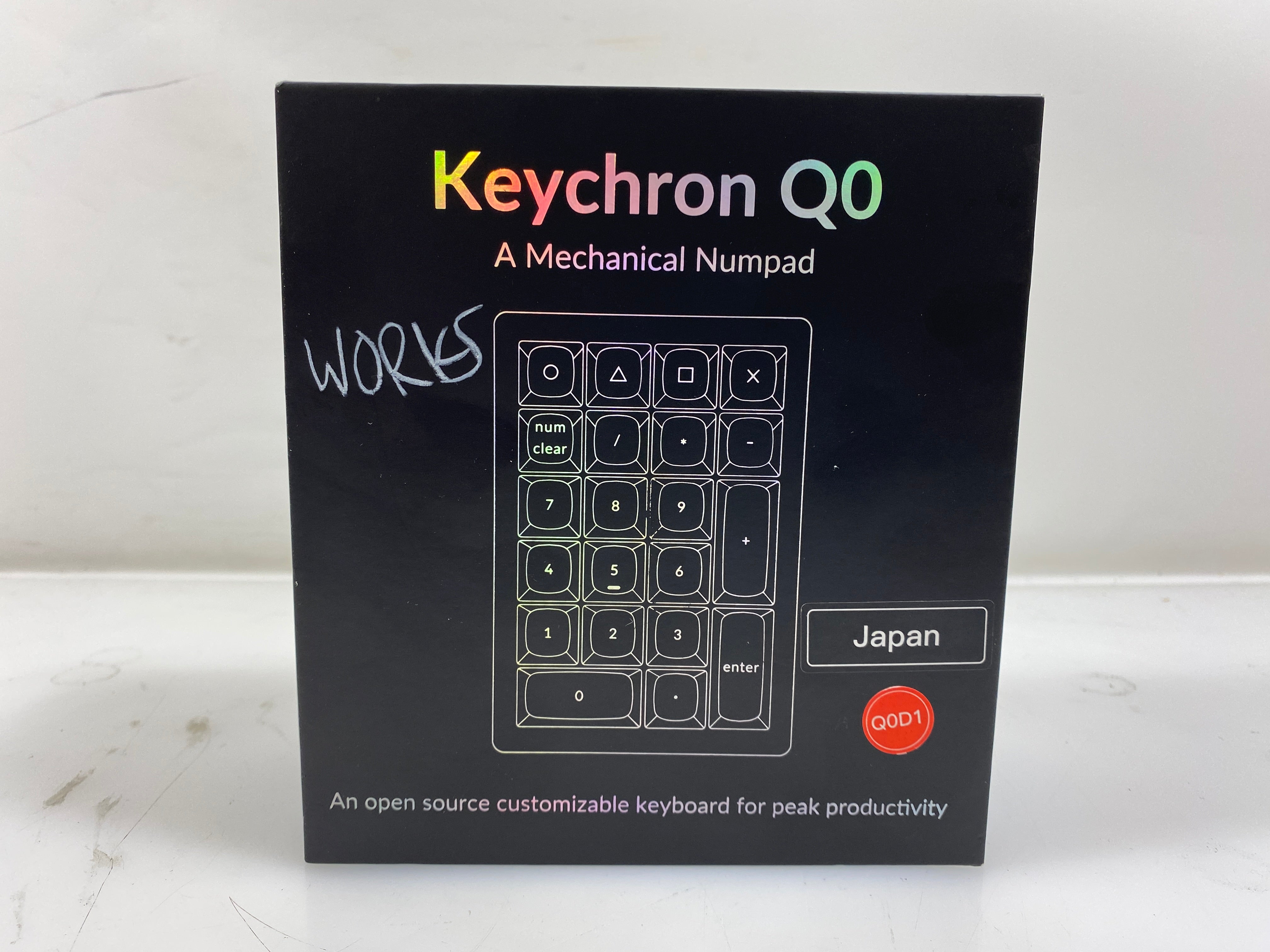 Keychron Q0 Mechnical Numpad *Open-Box*