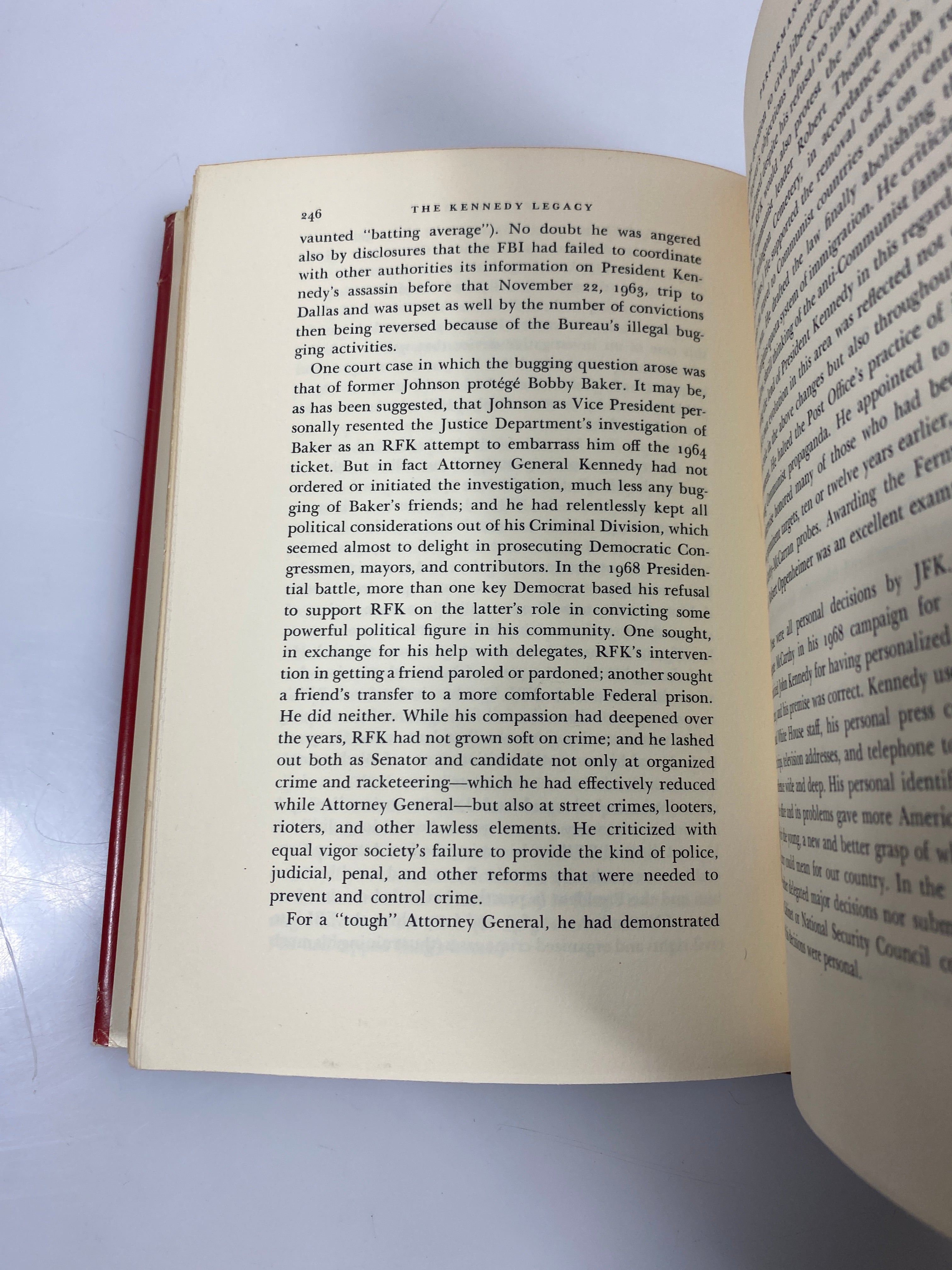 The Kennedy Legacy by Theodore C. Sorensen 1969 1st Print HCDJ