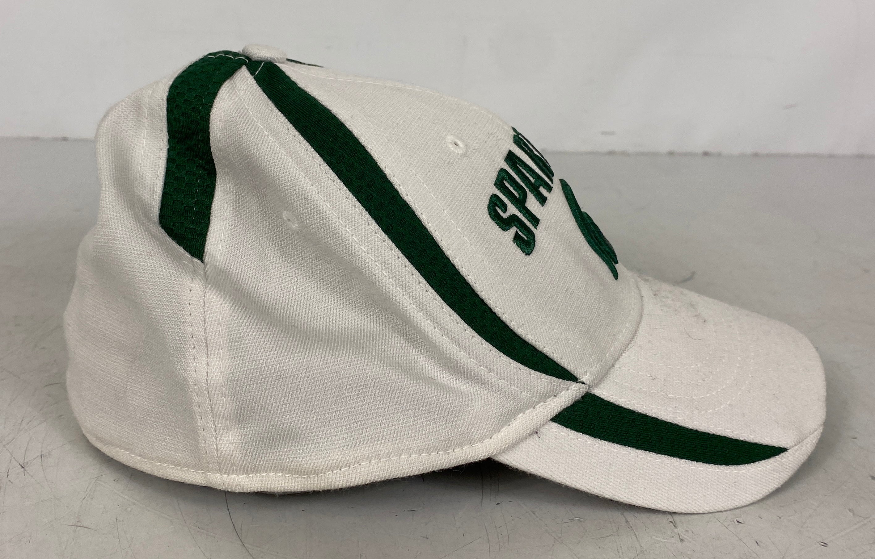 Nike MSU White Fitted Baseball Hat