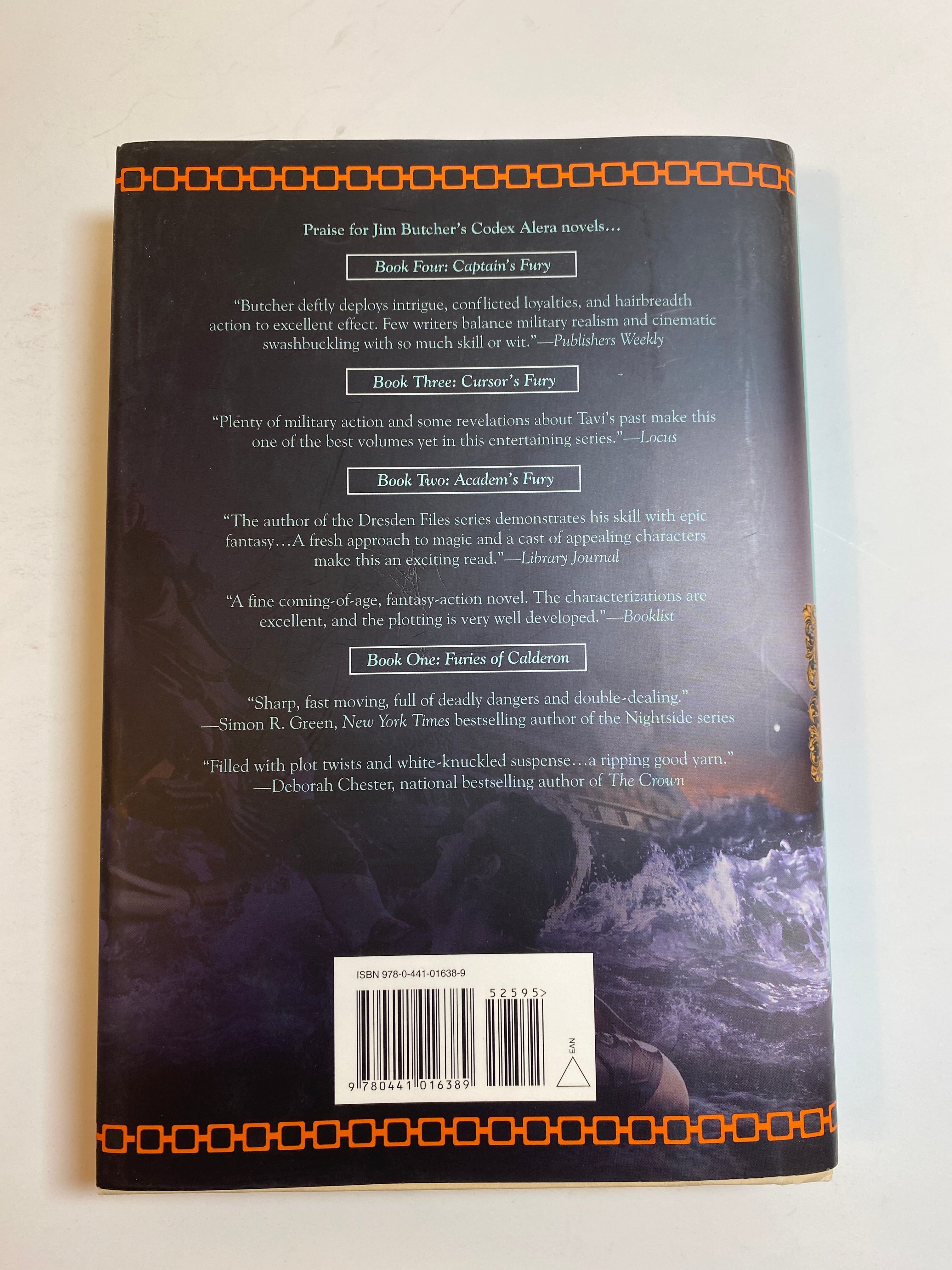 Princep's Fury Jim Butcher HCDJ first edition 2008 HCDJ