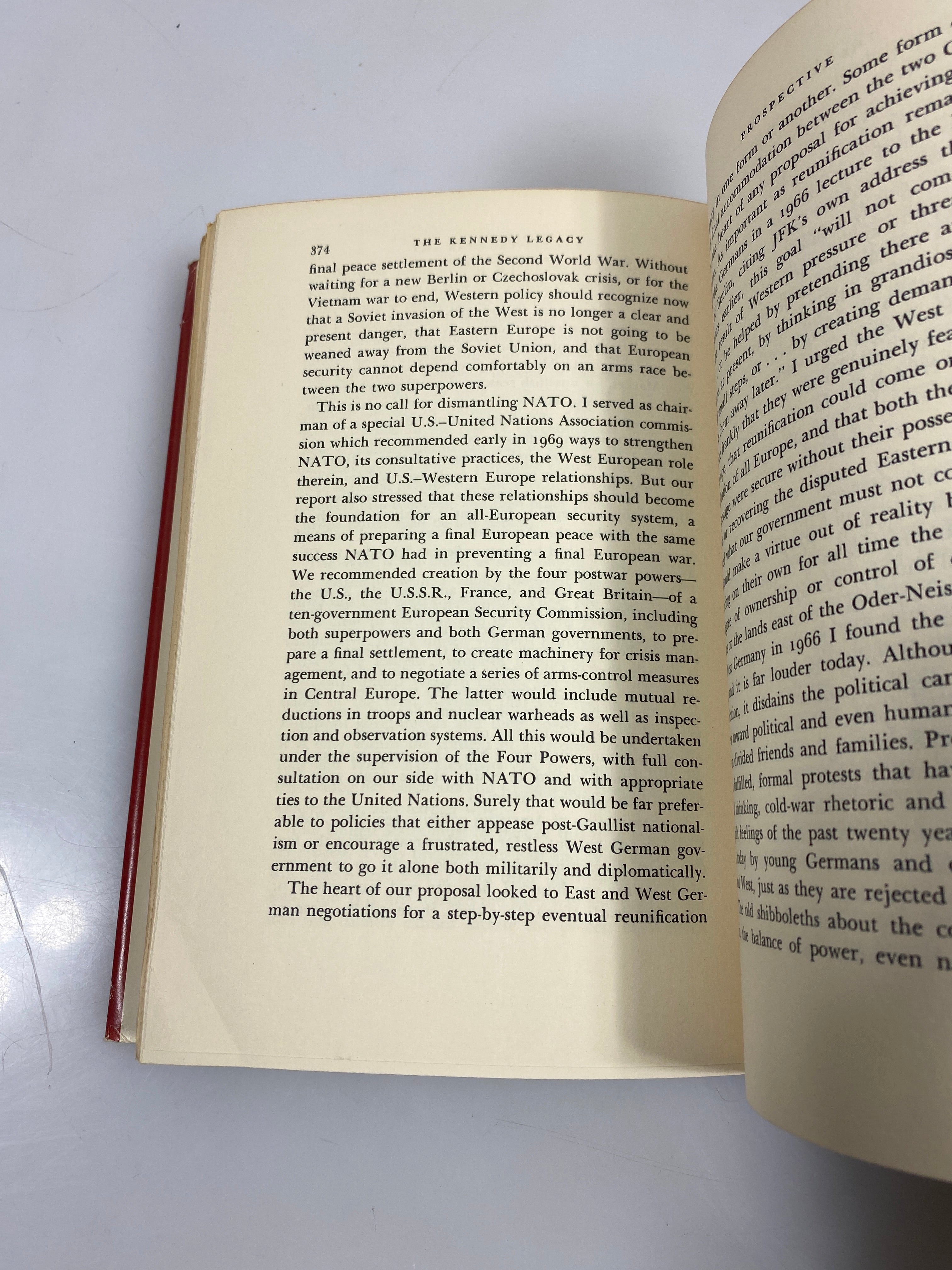 The Kennedy Legacy by Theodore C. Sorensen 1969 1st Print HCDJ