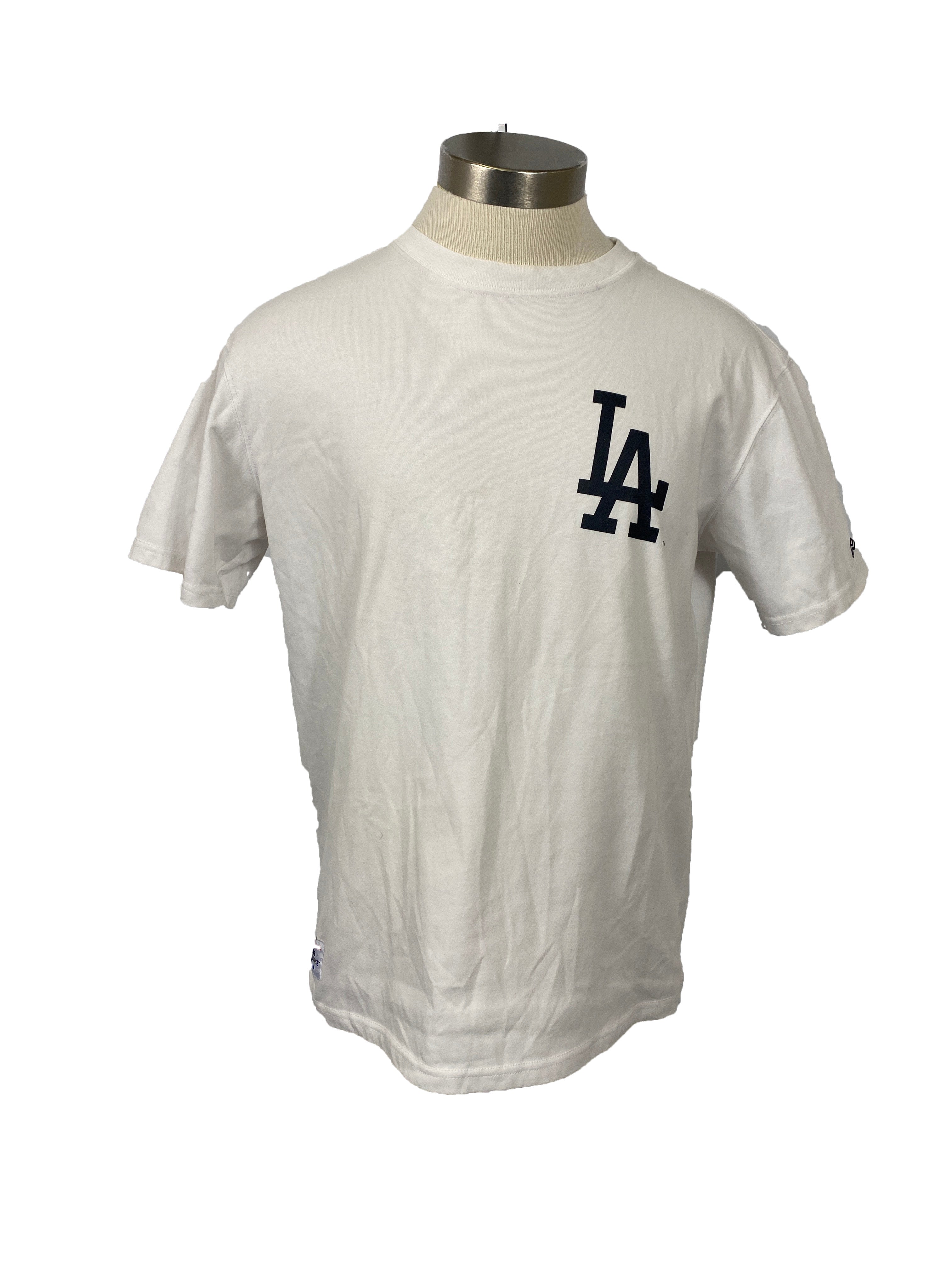 MLB LA Dodgers White T-Shirt Men's Size L
