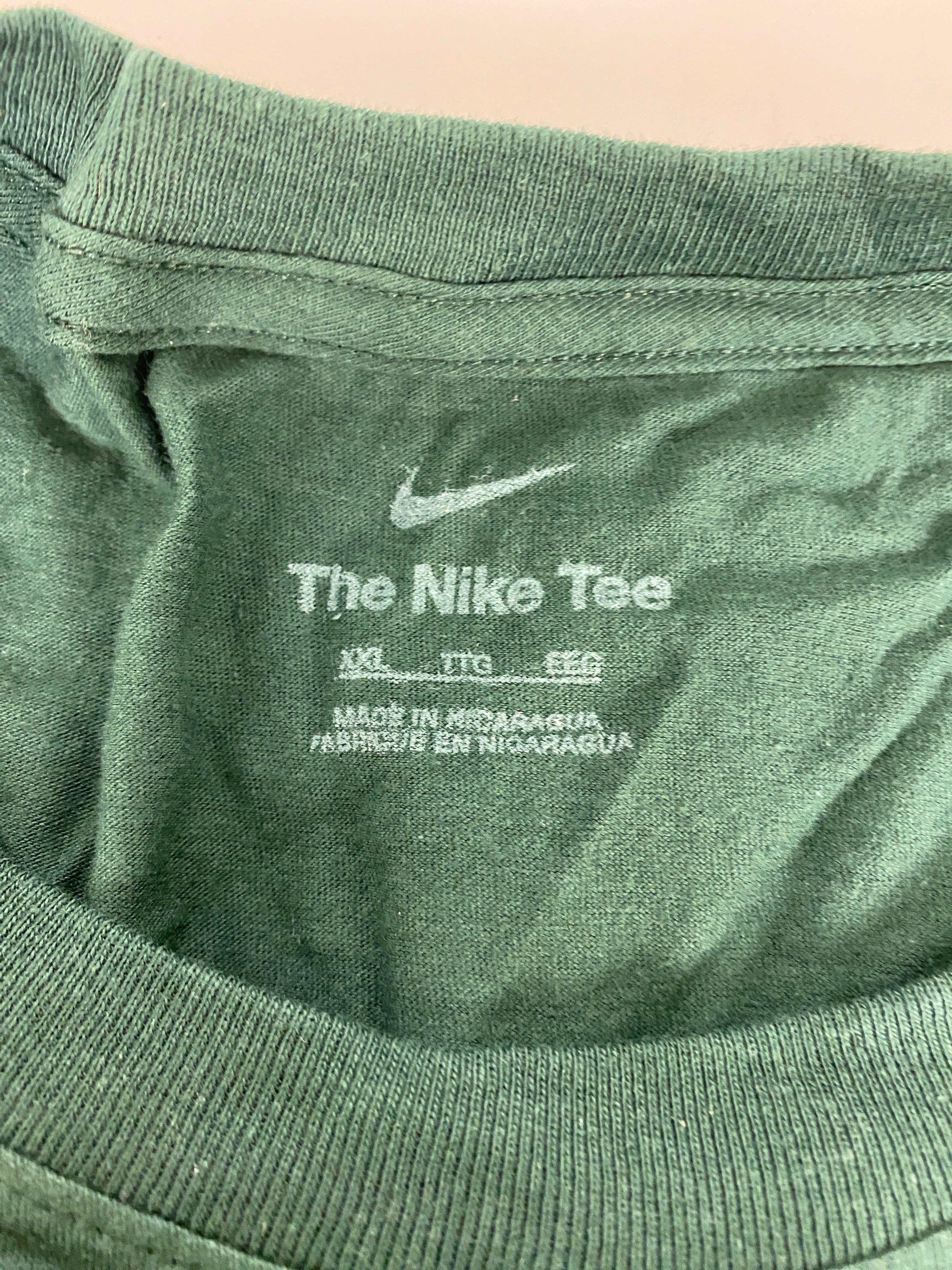 Mens Nike Track & Field Green MSU Shirt XXL *New*