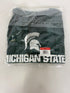 Mens Nike Track & Field Green MSU Shirt L *New*
