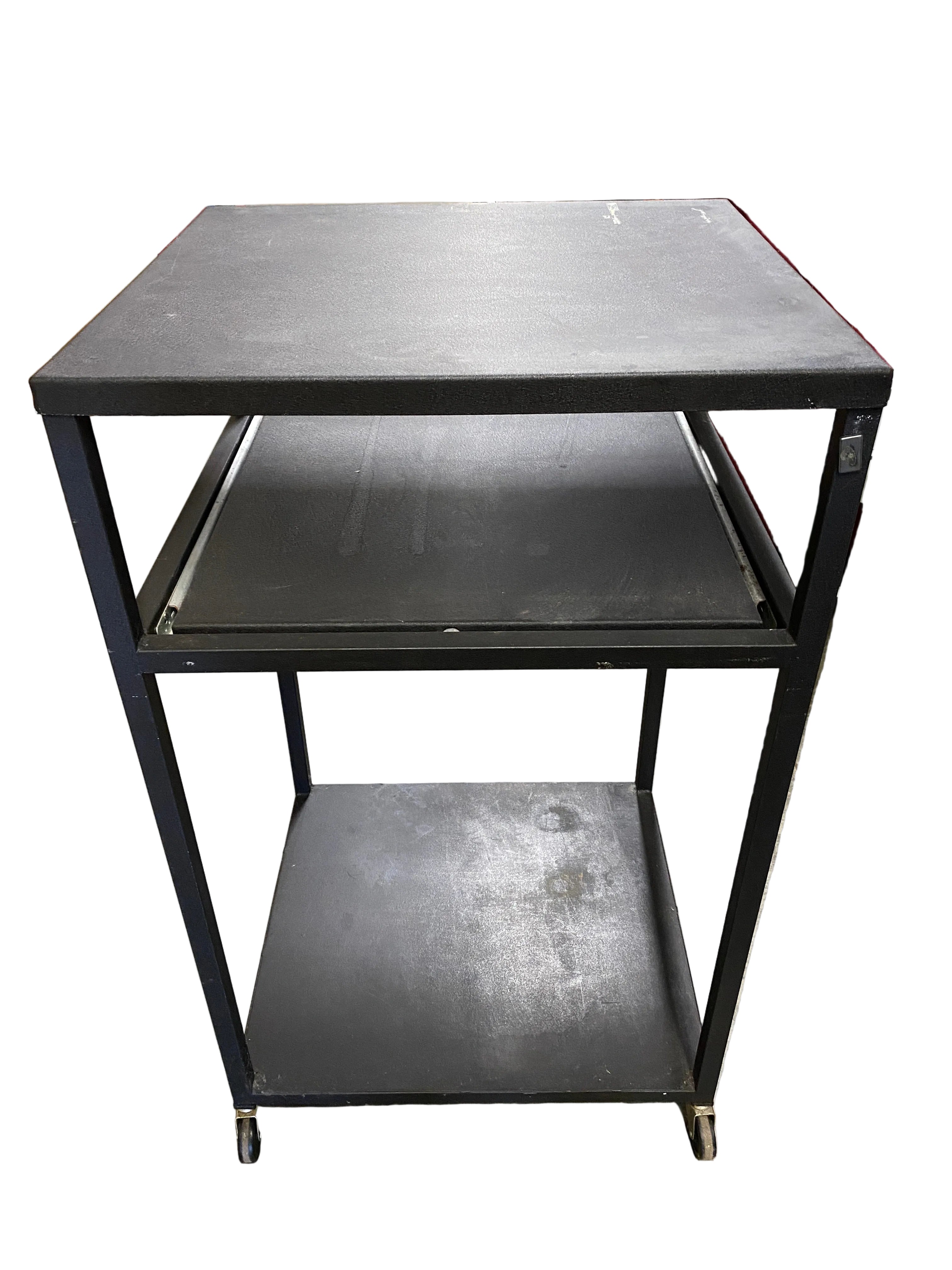 Mobile Computer Desk with Pullout Tray