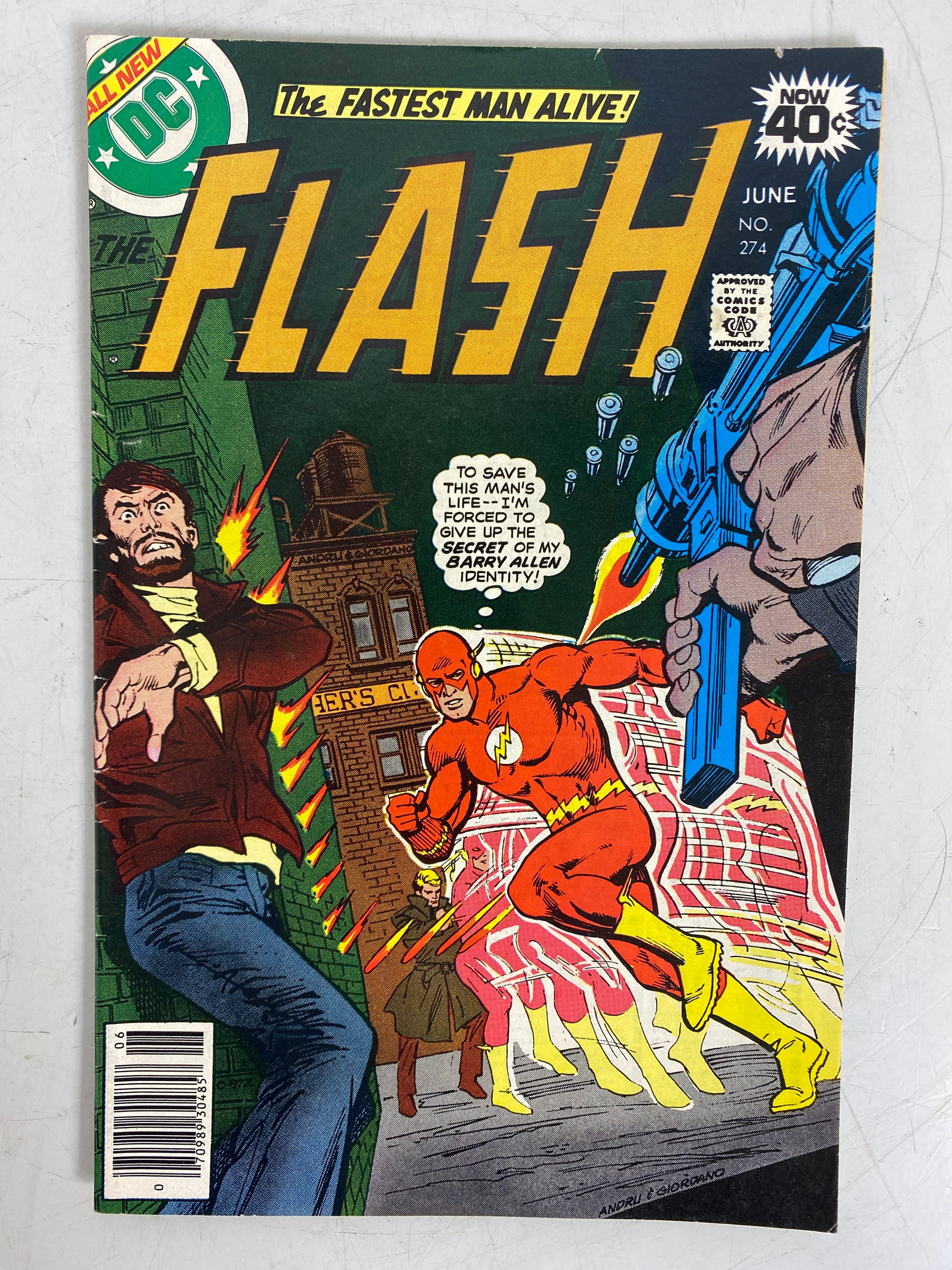 Lot of 5 The Flash #267, 268, 272, 274, 288 (1979-1980)