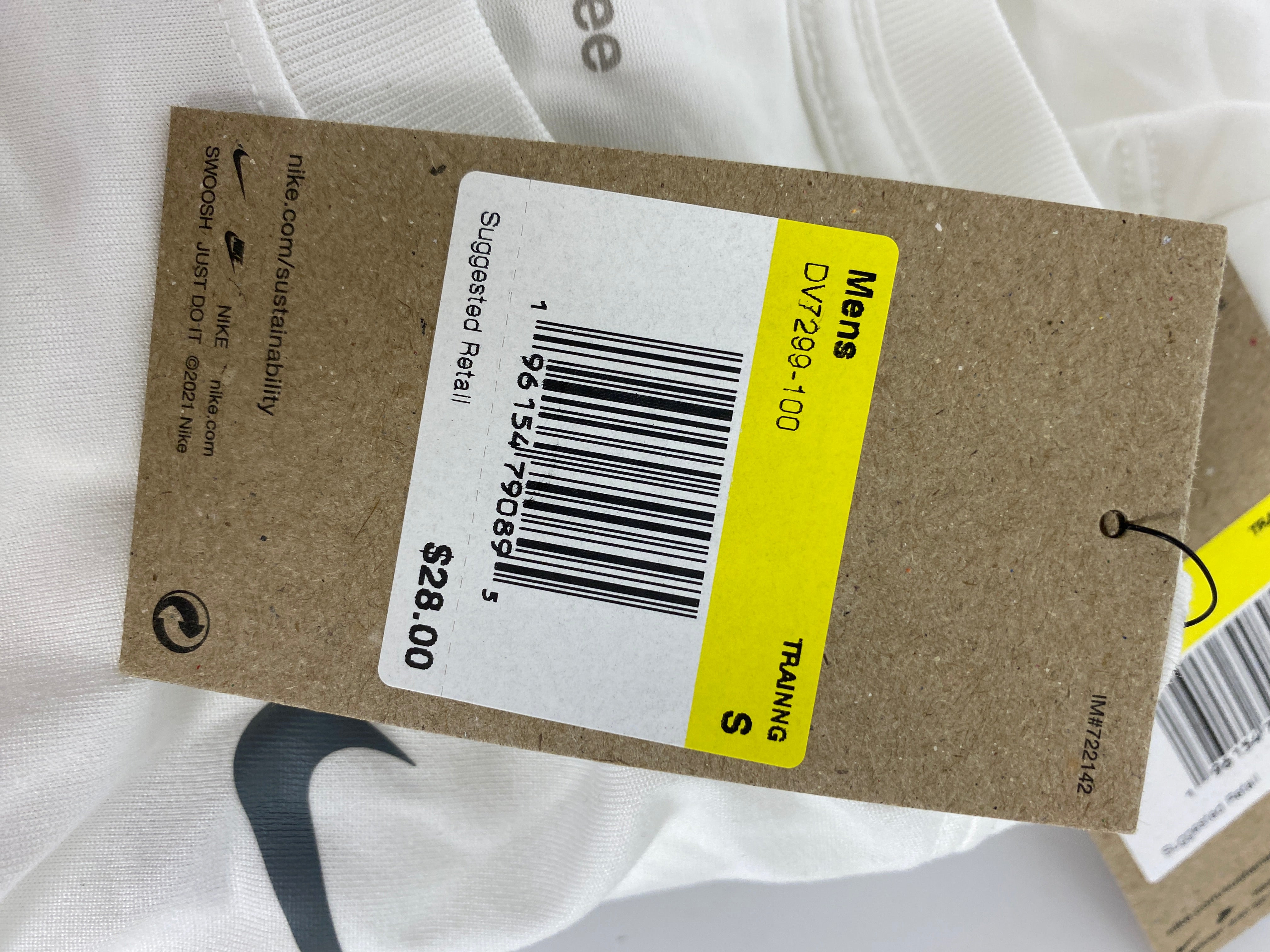 Mens Nike Track & Field White MSU Shirt S *New With Tags*