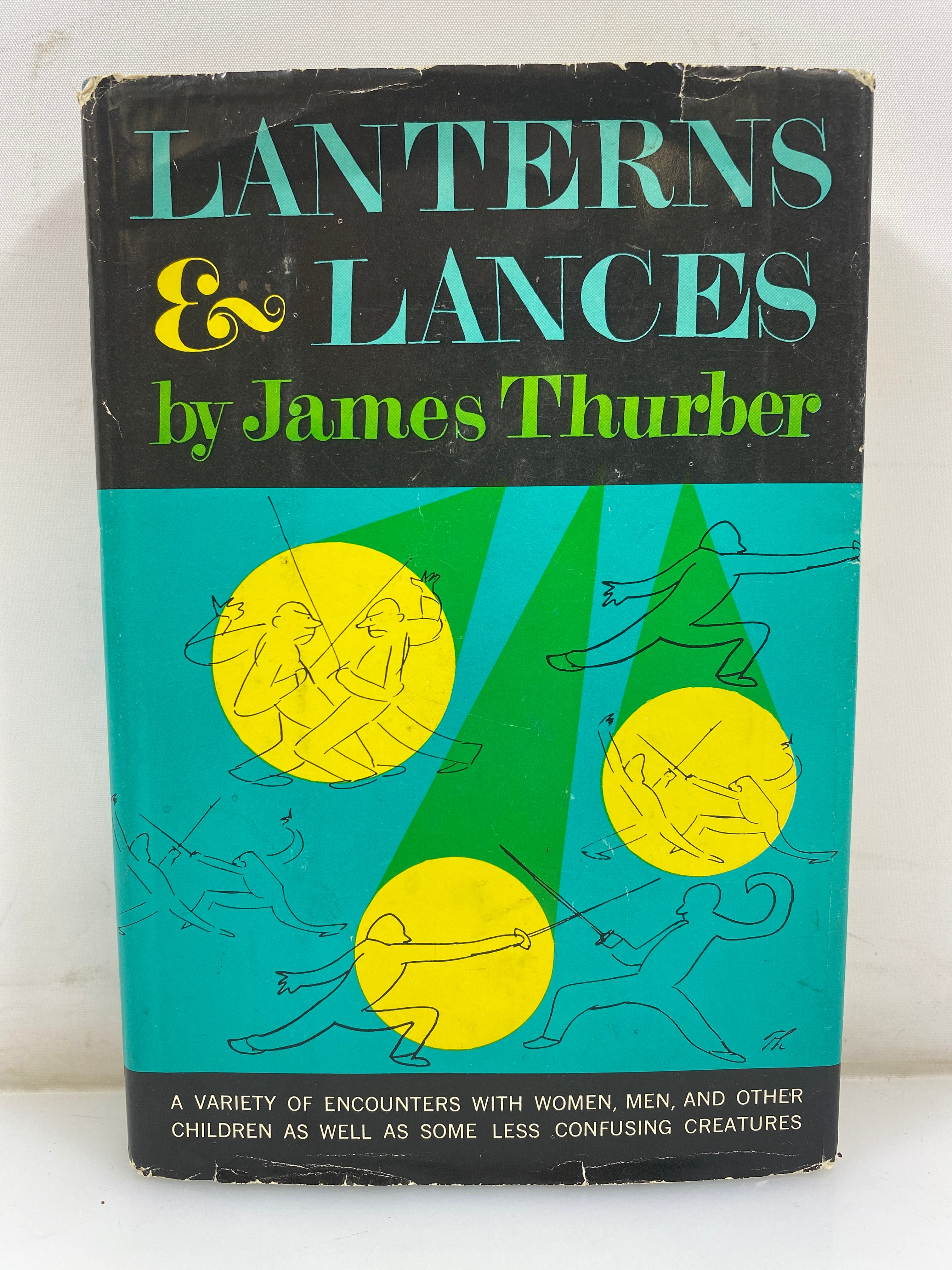 Lanterns & Lances by James Thurber 1961 HCDJ
