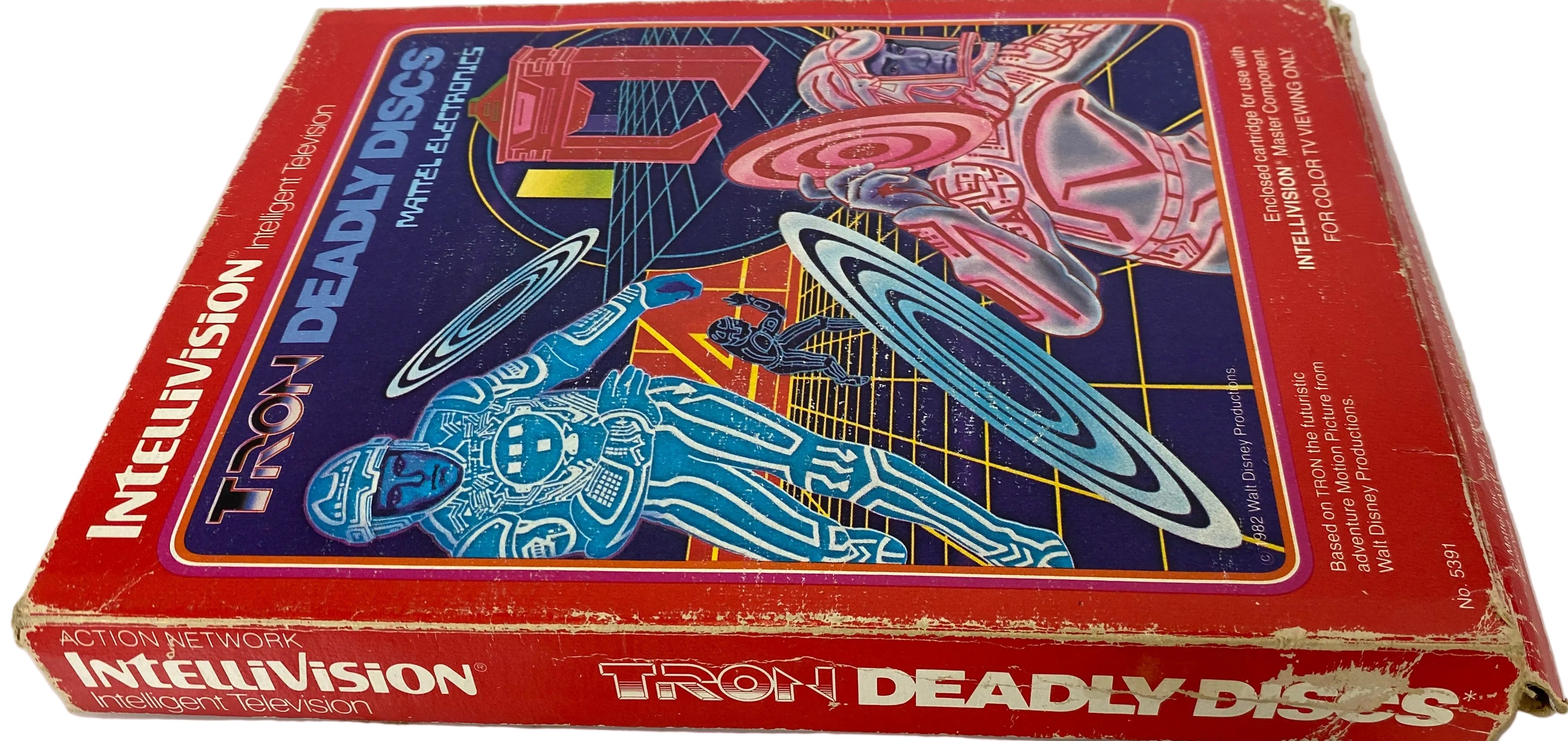 Intellivision Tron Deadly Discs Video Game